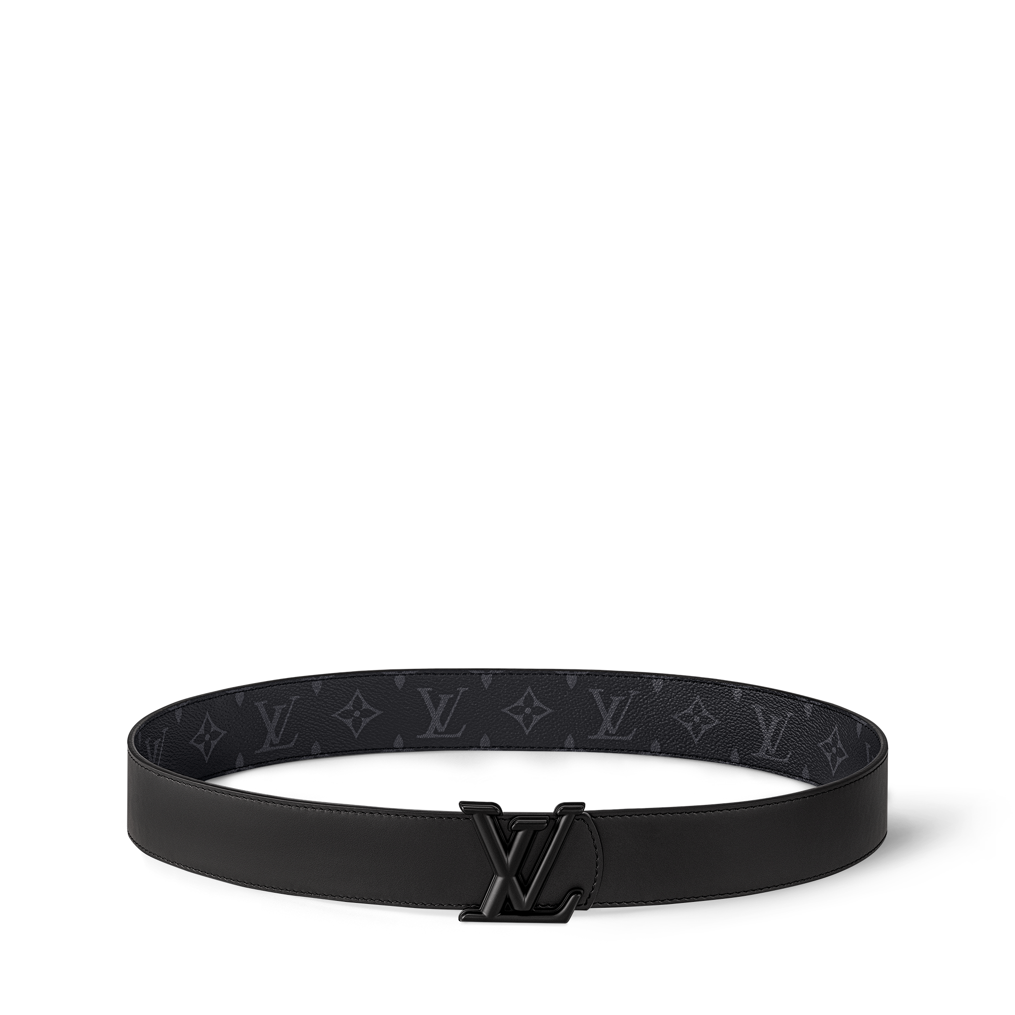 Cinturón reversible LV Dimension de 4 cm Lona Monogram Eclipse Hombre Accesorios Cinturones | LOUIS VUITTON (Zoom de producto)
