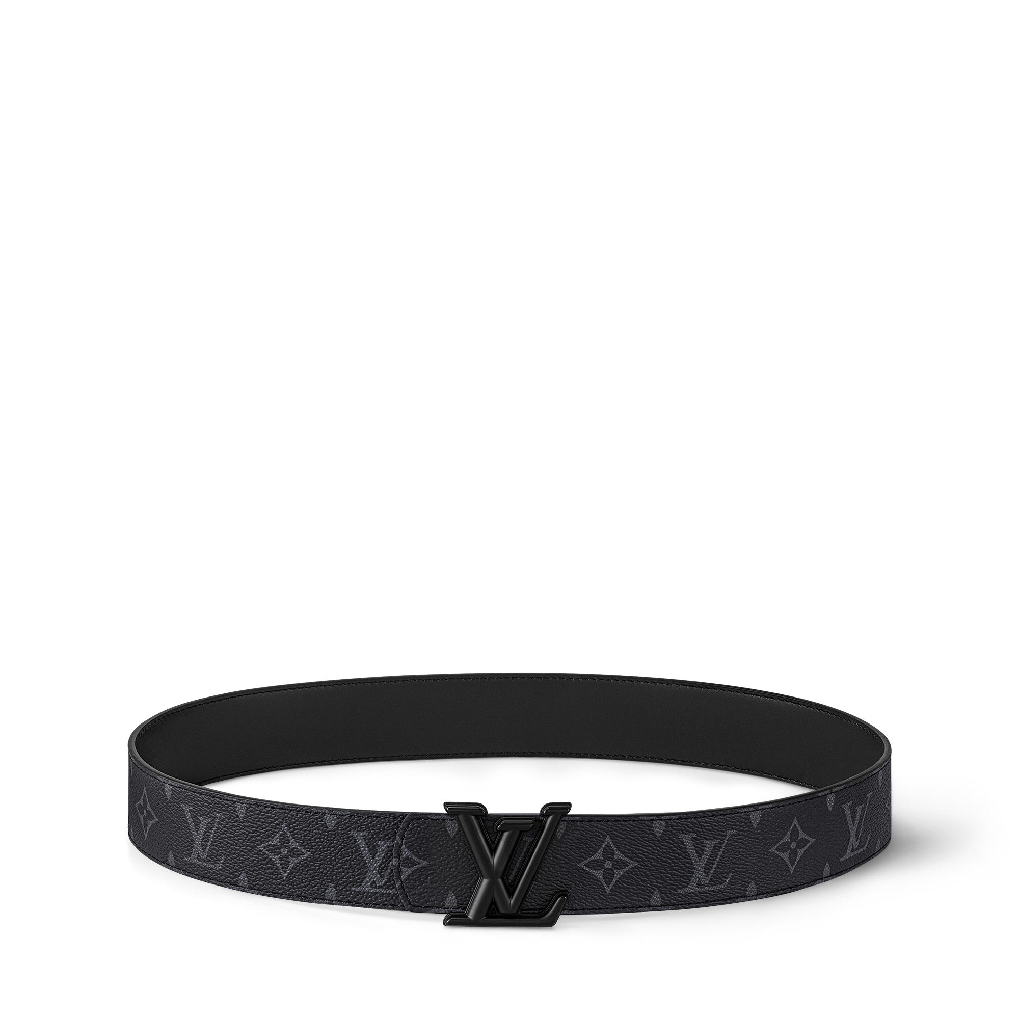 Cinturón reversible LV Dimension de 4 cm Lona Monogram Eclipse Hombre Accesorios Cinturones | LOUIS VUITTON (Zoom de producto)