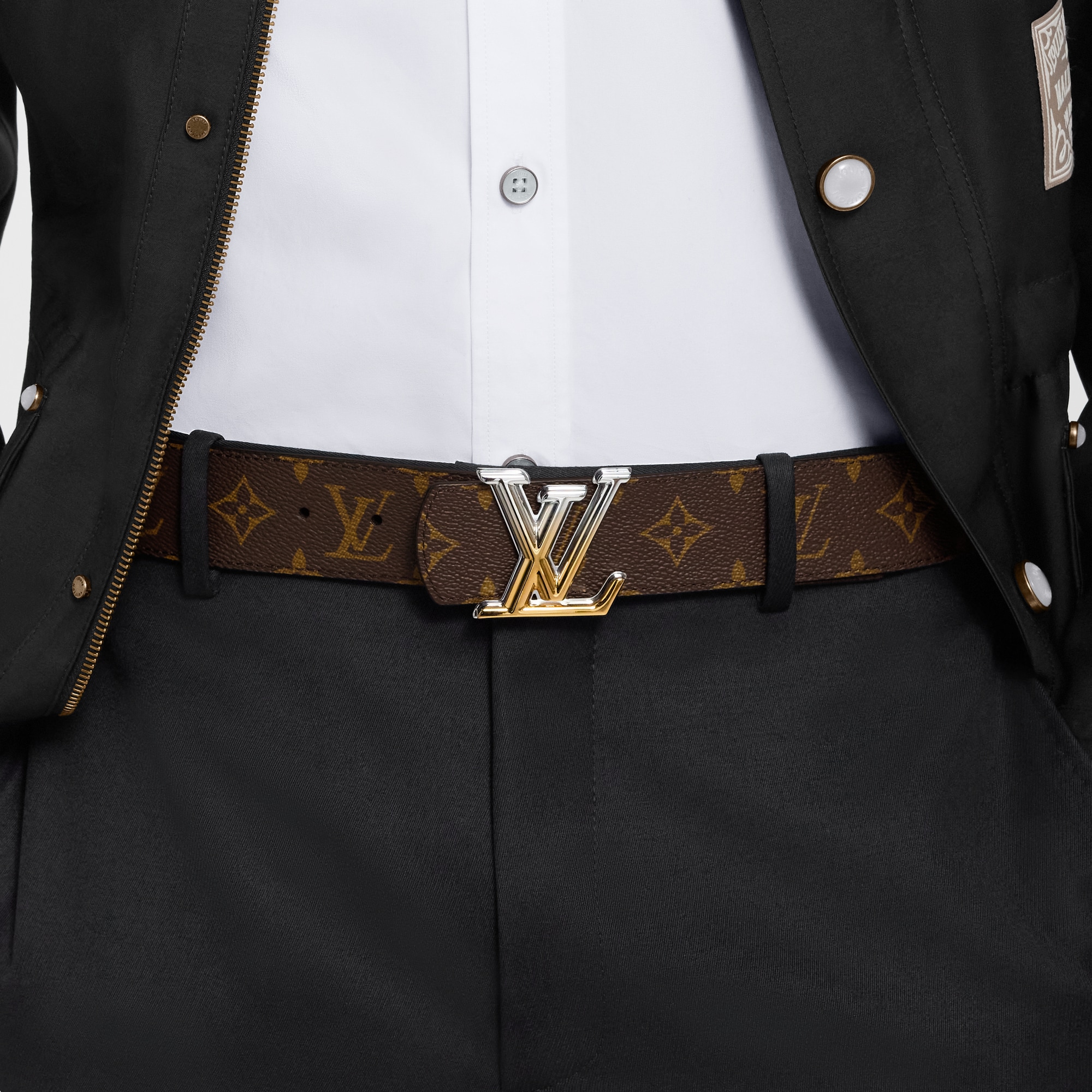 Cinturón reversible LV Dimension Gradient de 4 cm  Hombre Accesorios Cinturones | LOUIS VUITTON (Zoom de producto)