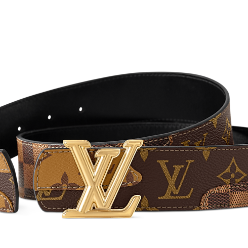 Cinturón reversible LV Dimension Monogram Landscape de 4 cm Hombre Accesorios Cinturones | LOUIS VUITTON (Zoom de producto)