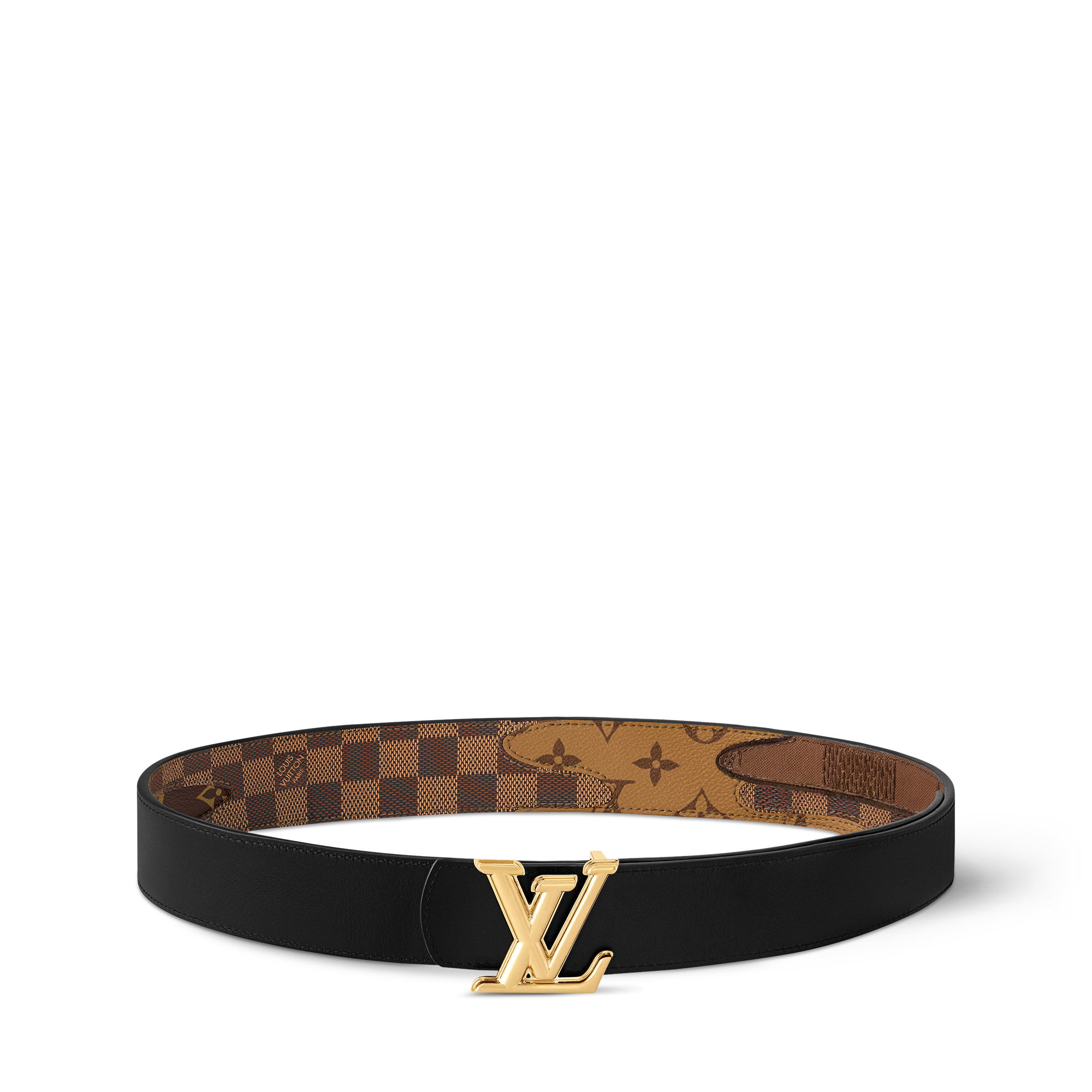 Cinturón reversible LV Dimension Monogram Landscape de 4 cm  Hombre Accesorios Cinturones | LOUIS VUITTON (Zoom de producto)