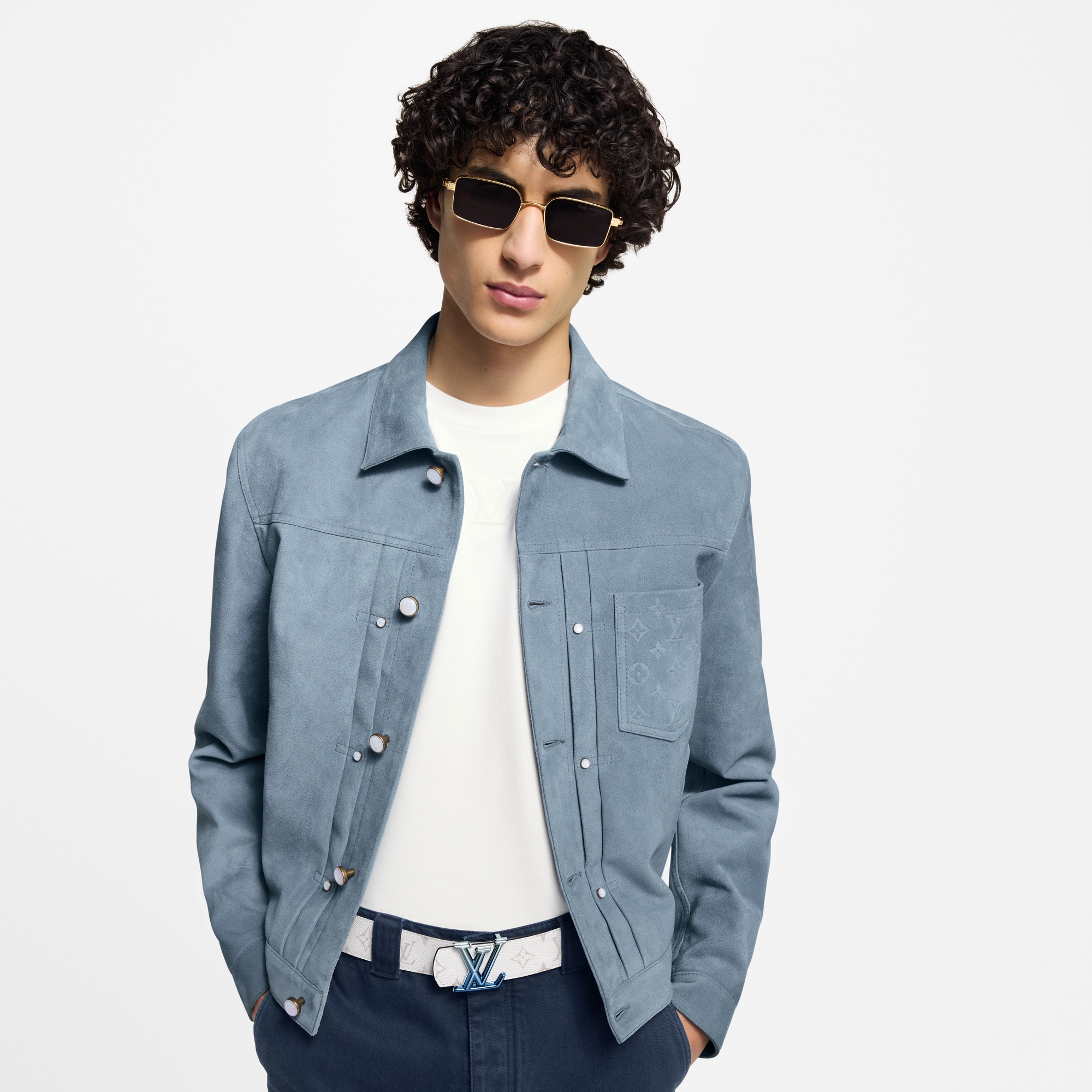 Cinturón reversible LV Dimension Sunset de 4 cm  Hombre Accesorios Cinturones | LOUIS VUITTON (Zoom de producto)