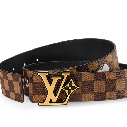 Cinturón reversible LV Flower Damier Phriendship de 4 cm Hombre Accesorios Cinturones | LOUIS VUITTON (Zoom de producto)