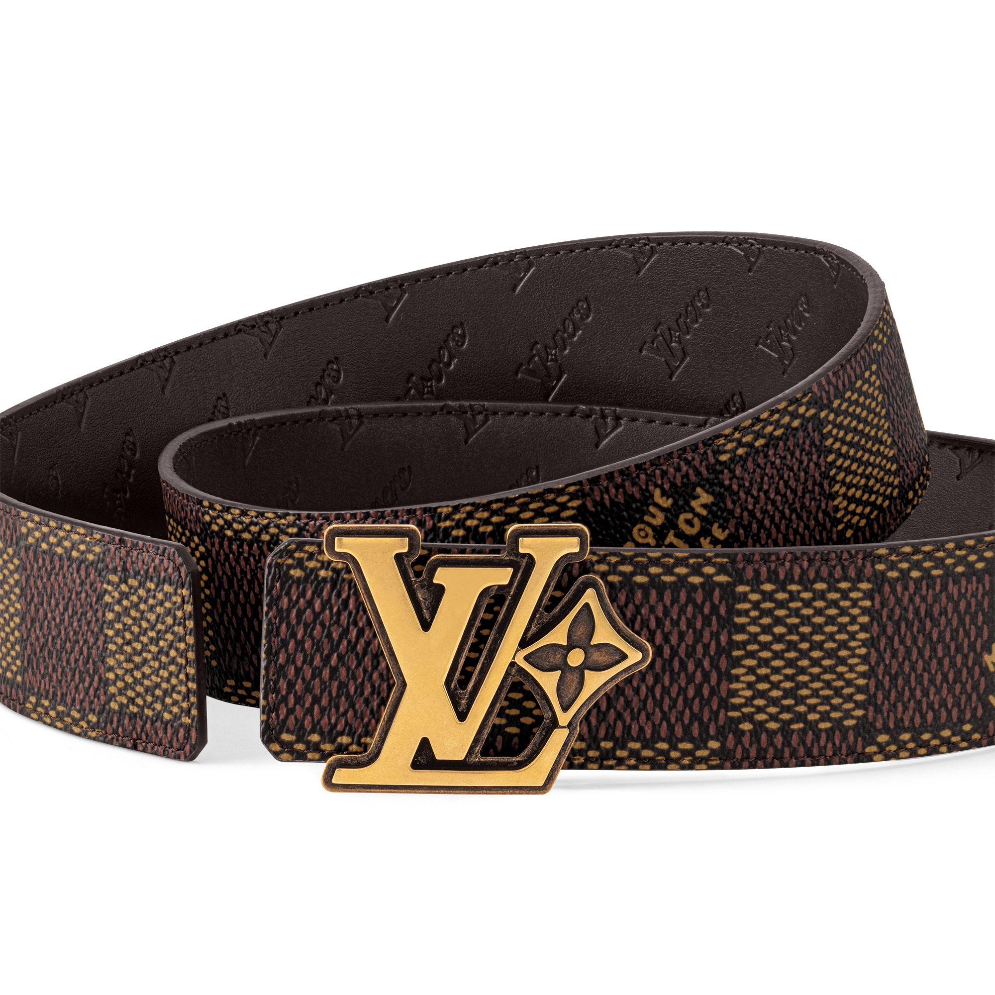 Cinturón reversible LV Flower de 4 cm  Hombre Accesorios Cinturones | LOUIS VUITTON (Zoom de producto)