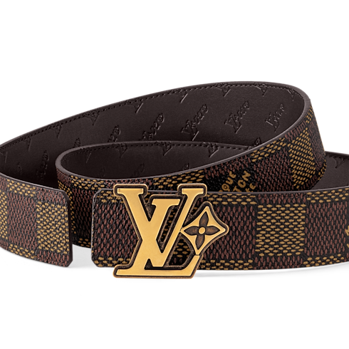 Cinturón reversible LV Flower de 4 cm Hombre Accesorios Cinturones | LOUIS VUITTON (Zoom de producto)