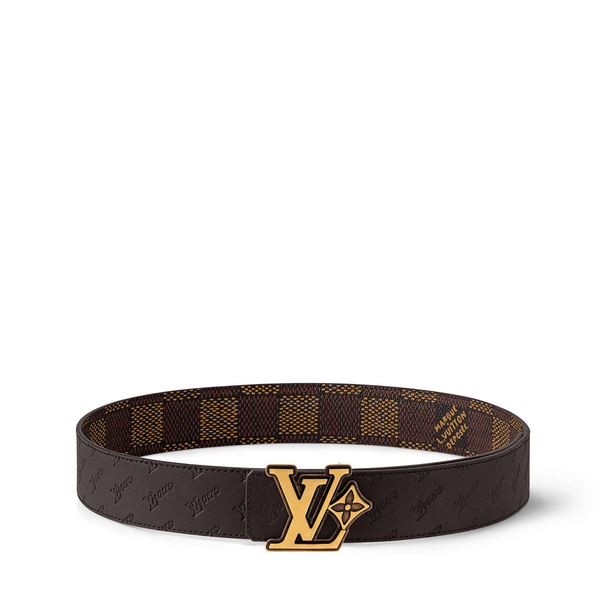 Cinturón reversible LV Flower de 4 cm  Hombre Accesorios Cinturones | LOUIS VUITTON (Zoom de producto)
