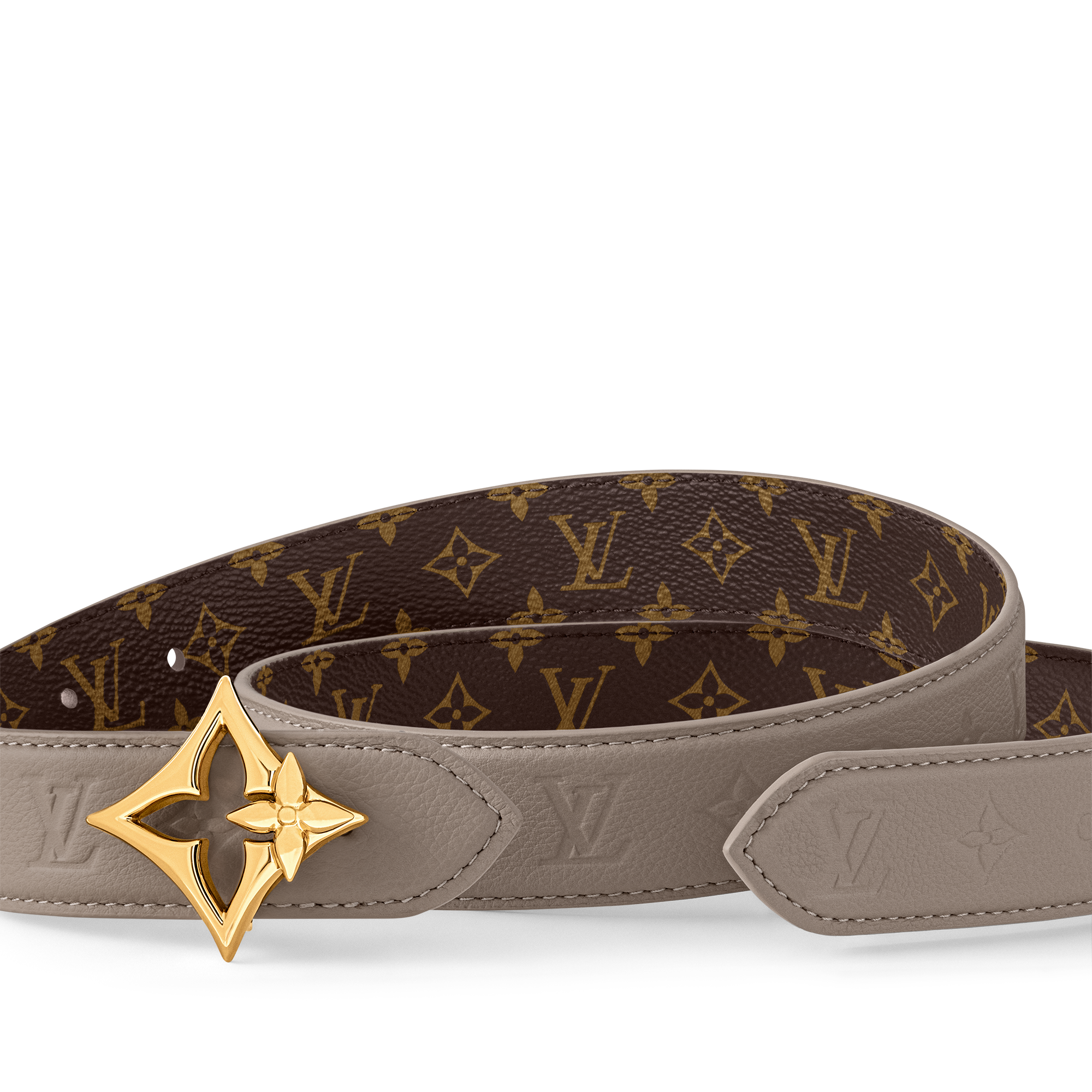 Cinturón reversible LV Flowergram Ard de 3 cm  Mujer Accesorios Cinturones | LOUIS VUITTON (Zoom de producto)