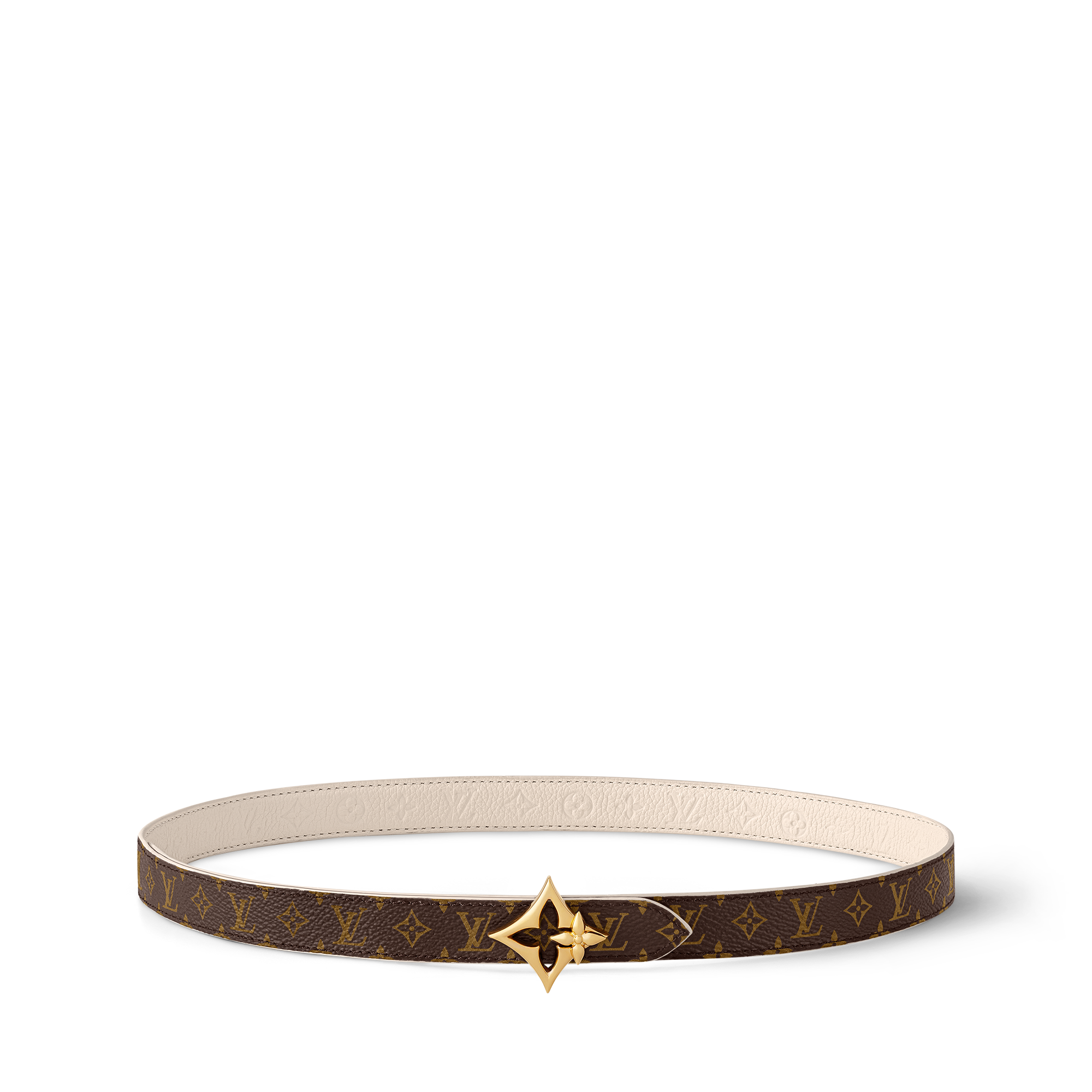 Cinturón reversible LV Flowergram de 2 cm  Mujer Accesorios Cinturones | LOUIS VUITTON (Zoom de producto)