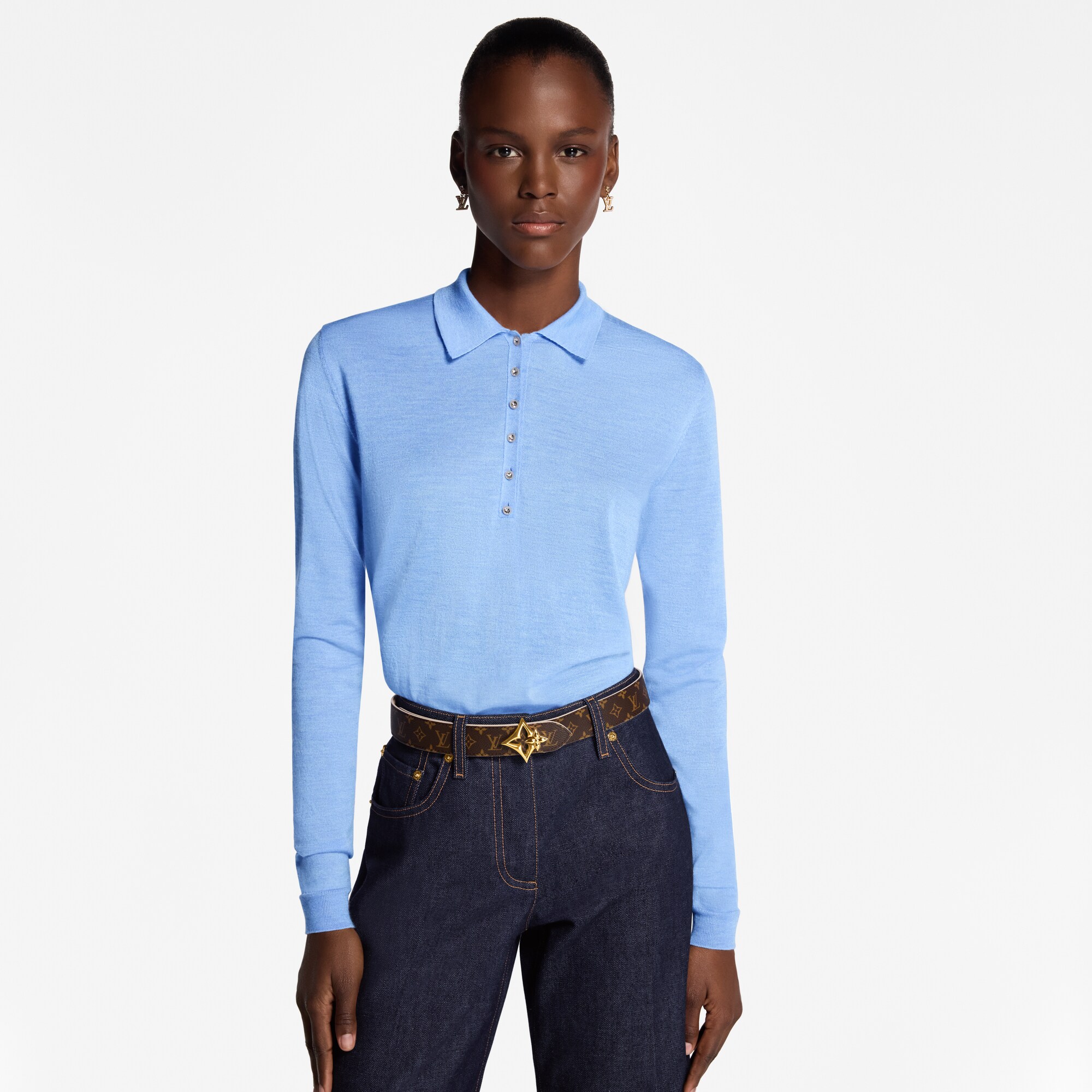 Cinturón reversible LV Flowergram de 2 cm  Mujer Accesorios Cinturones | LOUIS VUITTON (Zoom de producto)