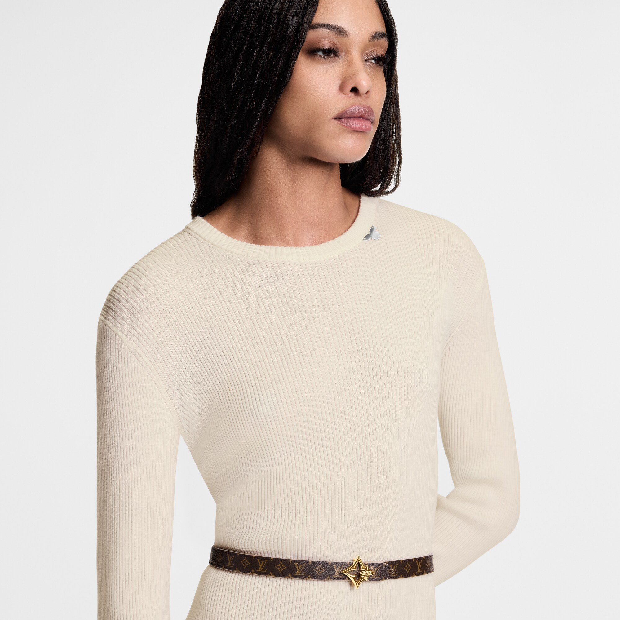 Cinturón reversible LV Flowergram de 3 cm  Mujer Accesorios Cinturones | LOUIS VUITTON (Zoom de producto)