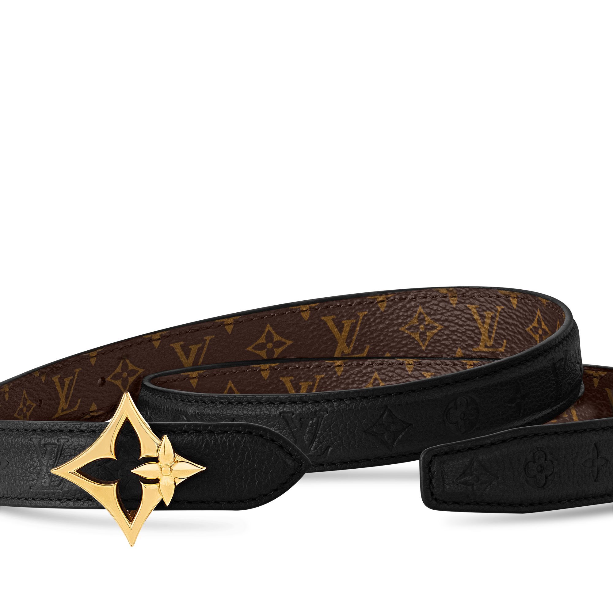 Cinturón reversible LV Flowergram de 2 cm  Mujer Accesorios Cinturones | LOUIS VUITTON (Zoom de producto)
