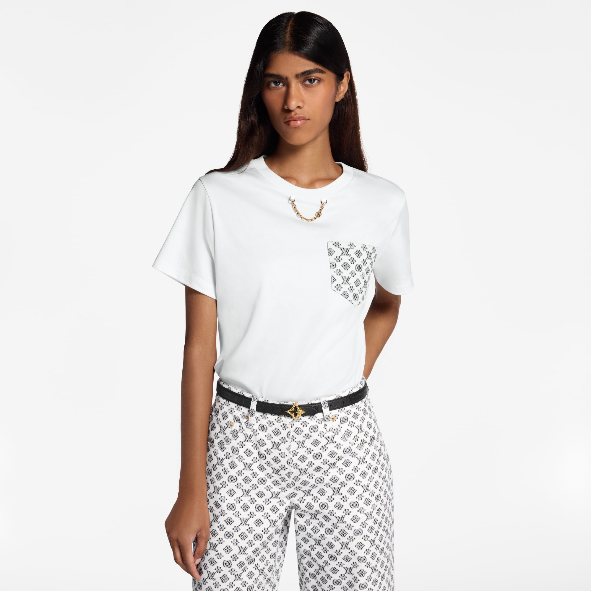 Cinturón reversible LV Flowergram de 2 cm  Mujer Accesorios Cinturones | LOUIS VUITTON (Zoom de producto)