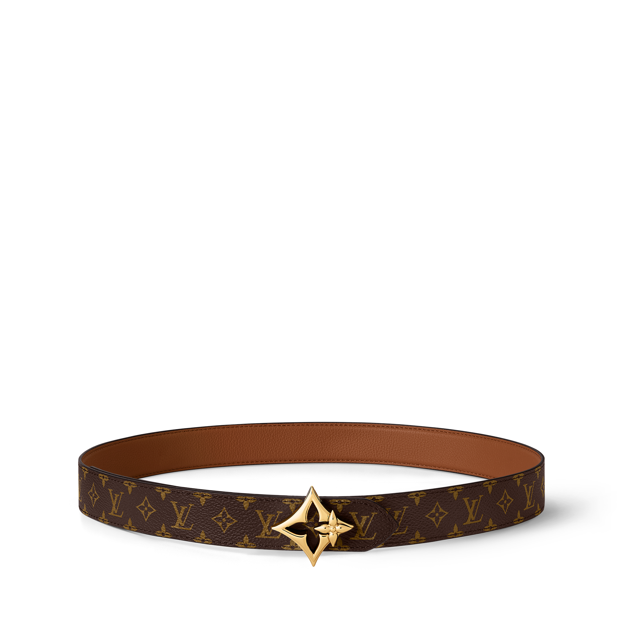 Cinturón reversible LV Flowergram de 3 cm  Mujer Accesorios Cinturones | LOUIS VUITTON (Zoom de producto)