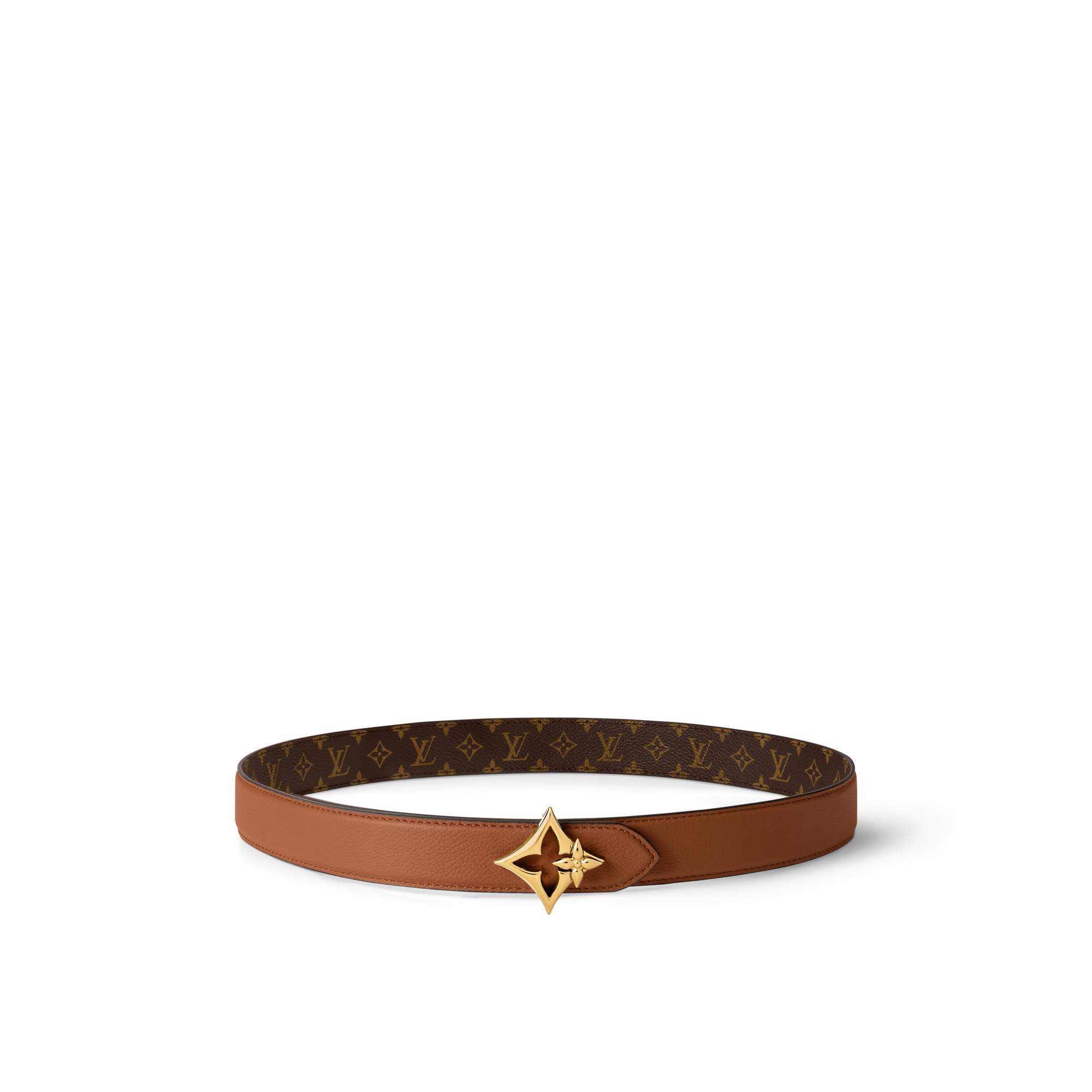 Cinturón reversible LV Flowergram de 3 cm  Mujer Accesorios Cinturones | LOUIS VUITTON (Zoom de producto)