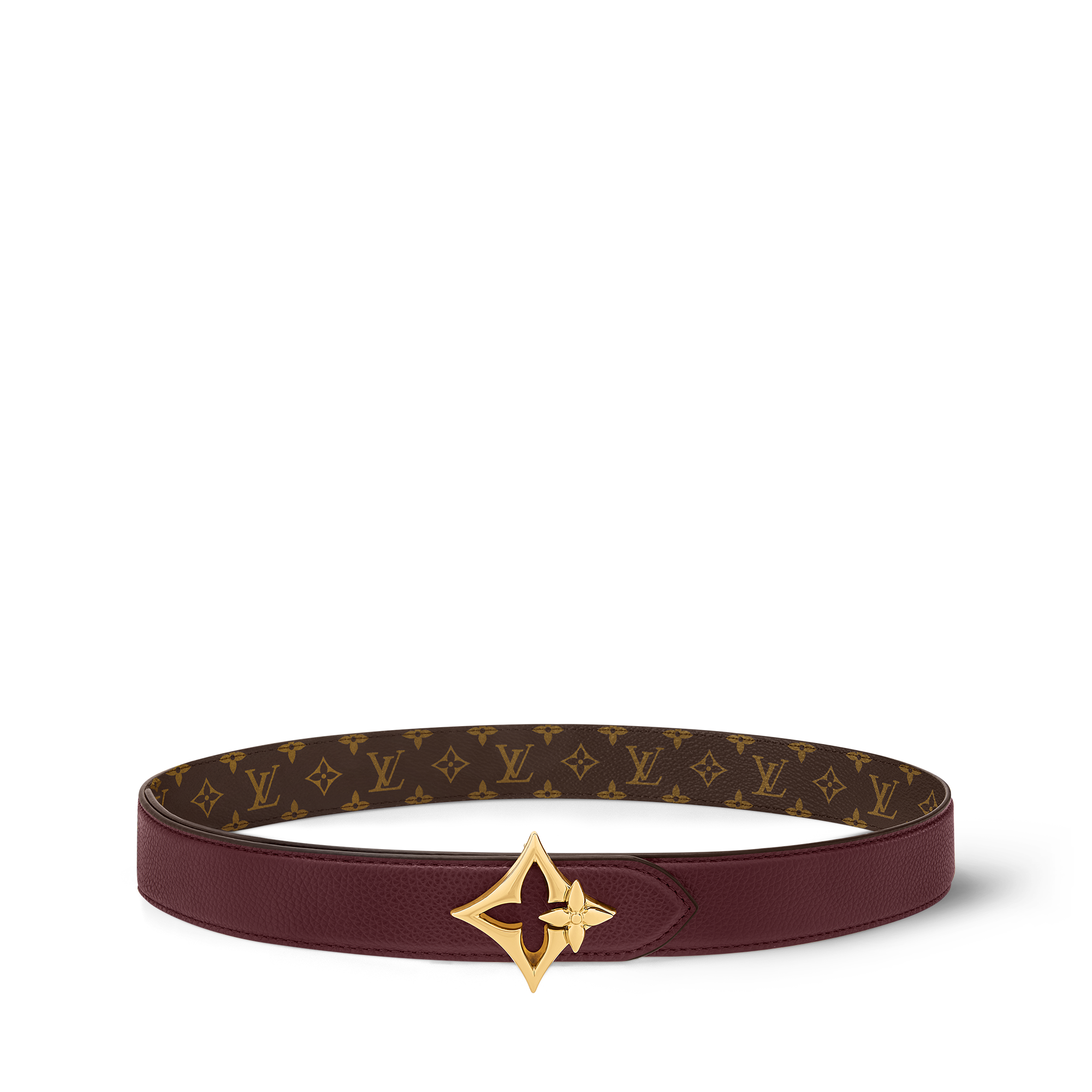Cinturón reversible LV Flowergram de 3 cm  Mujer Accesorios Cinturones | LOUIS VUITTON (Zoom de producto)