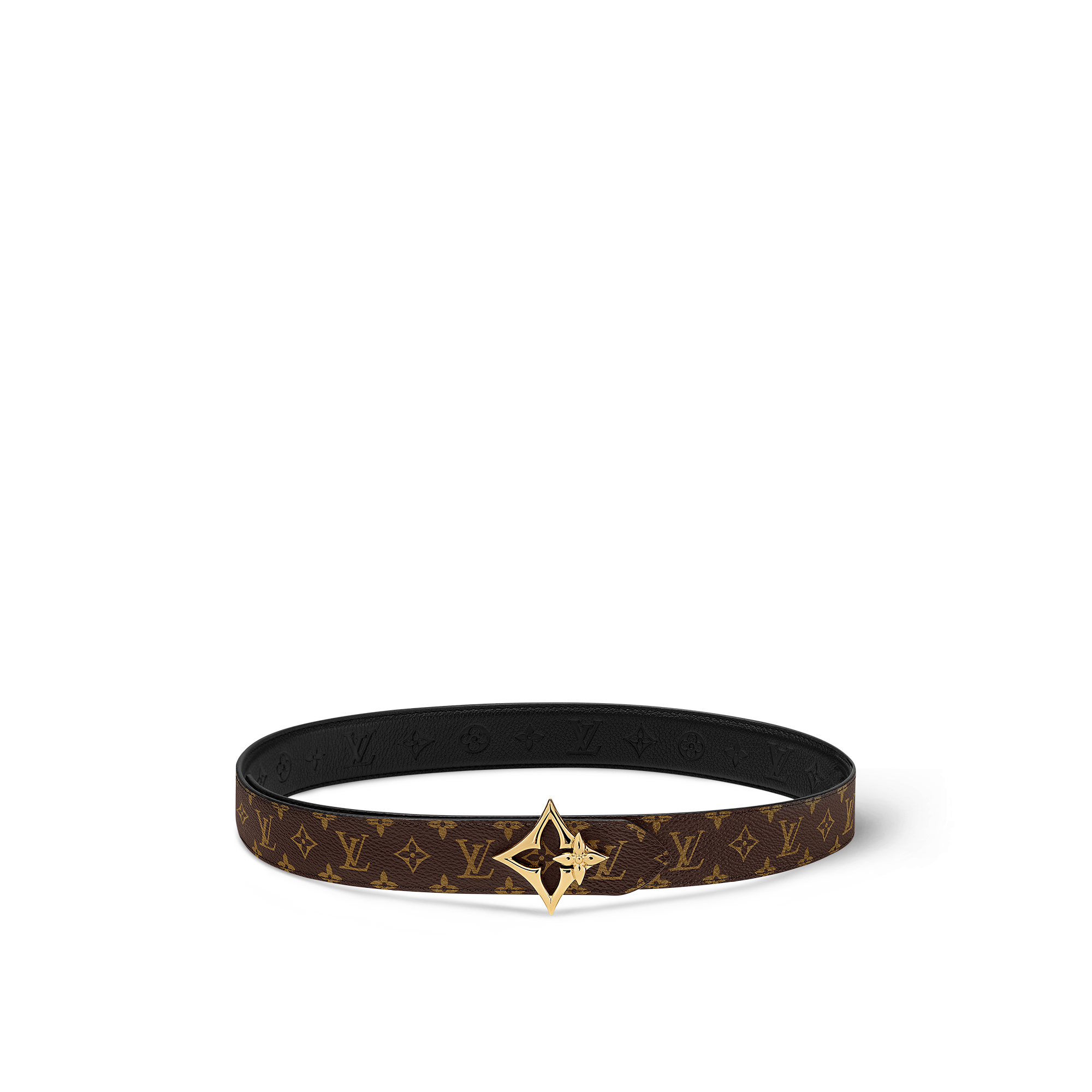 Cinturón reversible LV Flowergram de 3 cm Lona Monogram Mujer Accesorios Cinturones | LOUIS VUITTON (Zoom de producto)