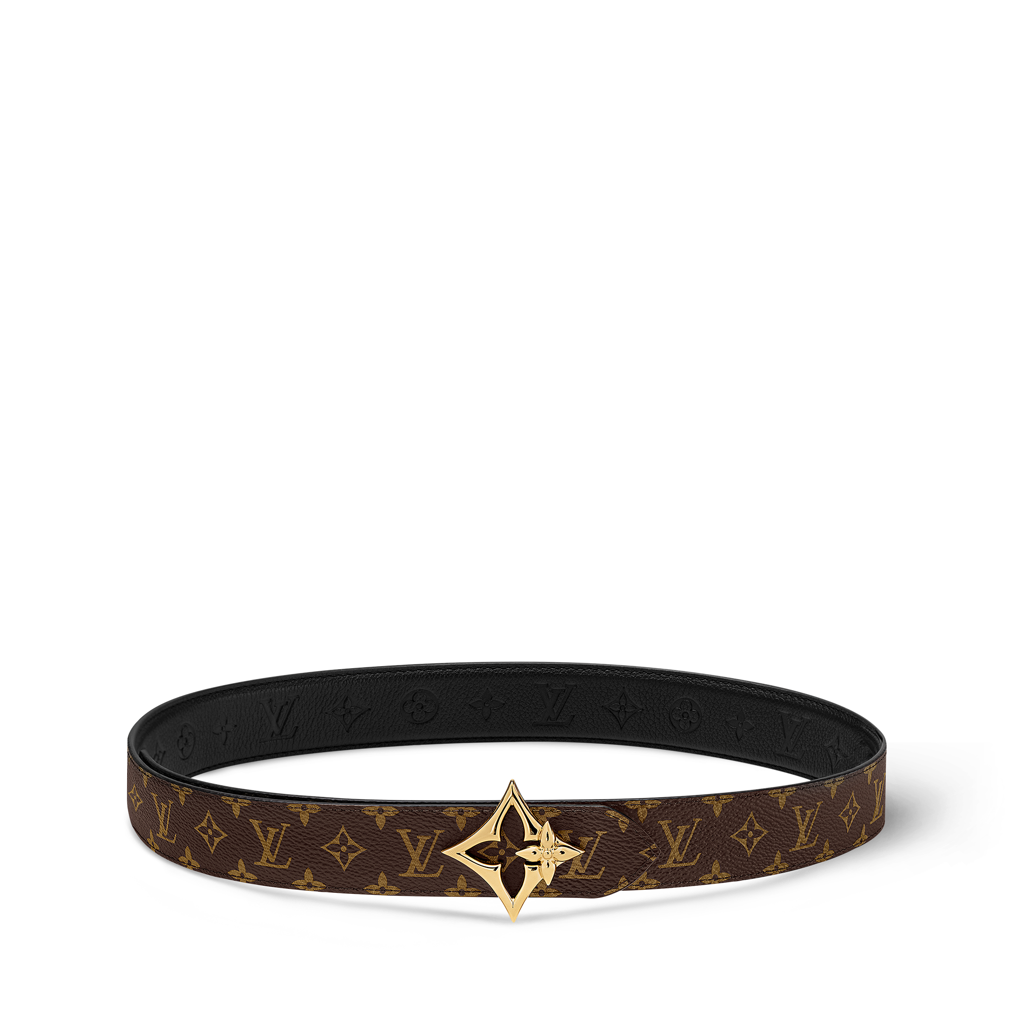 Cinturón reversible LV Flowergram de 3 cm Lona Monogram Mujer Accesorios Cinturones | LOUIS VUITTON (Zoom de producto)