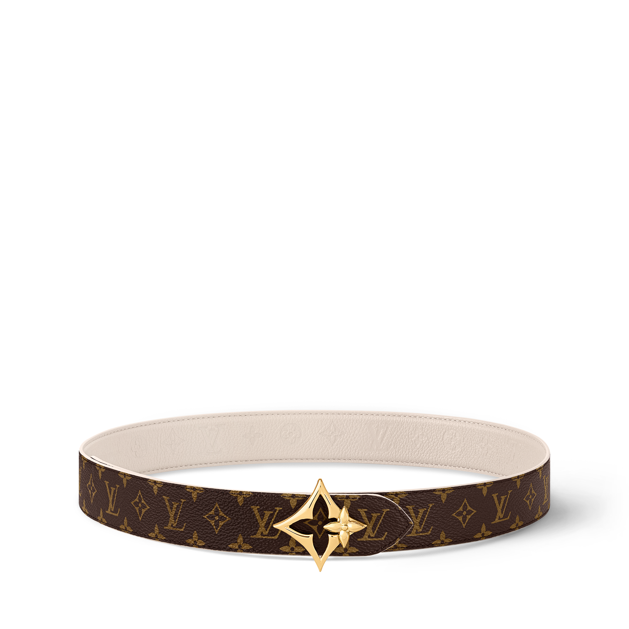 Cinturón reversible LV Flowergram de 3 cm Lona Monogram Mujer Accesorios Cinturones | LOUIS VUITTON (Zoom de producto)