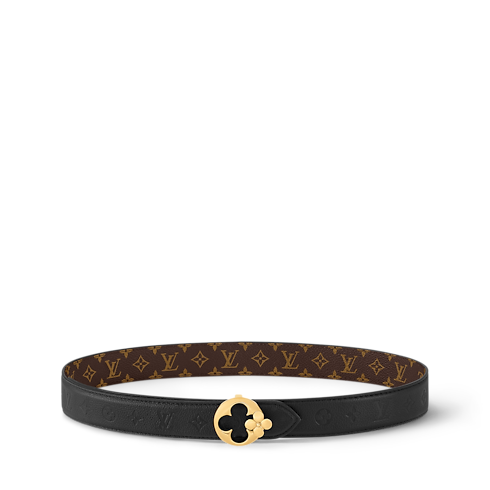 Cinturón reversible LV Flowergram Round de 3 cm Lona Monogram Mujer Accesorios Cinturones | LOUIS VUITTON (Zoom de producto)