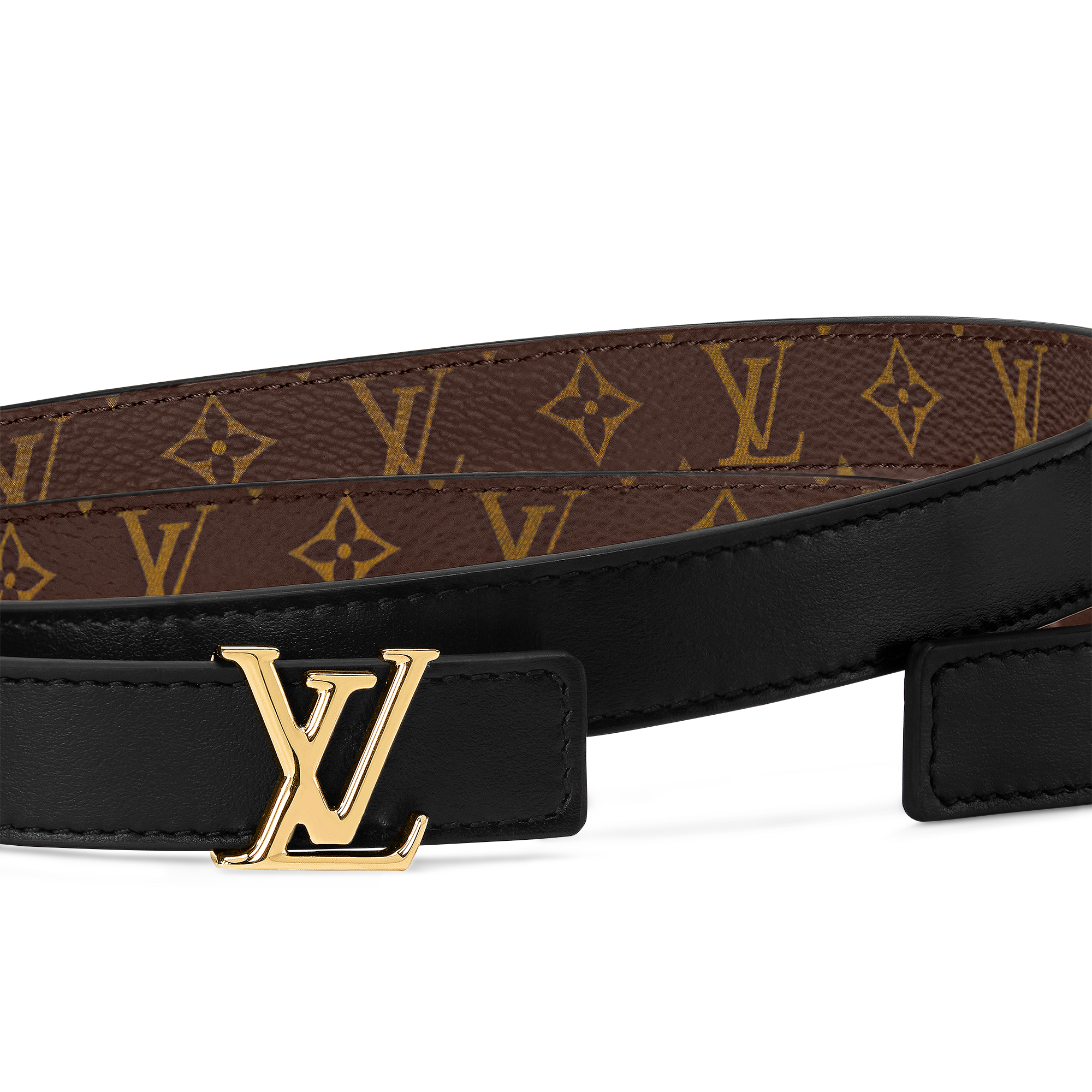 Cinturón reversible LV Iconic de 2 cm Lona Monogram Mujer Accesorios Cinturones | LOUIS VUITTON (Zoom de producto)