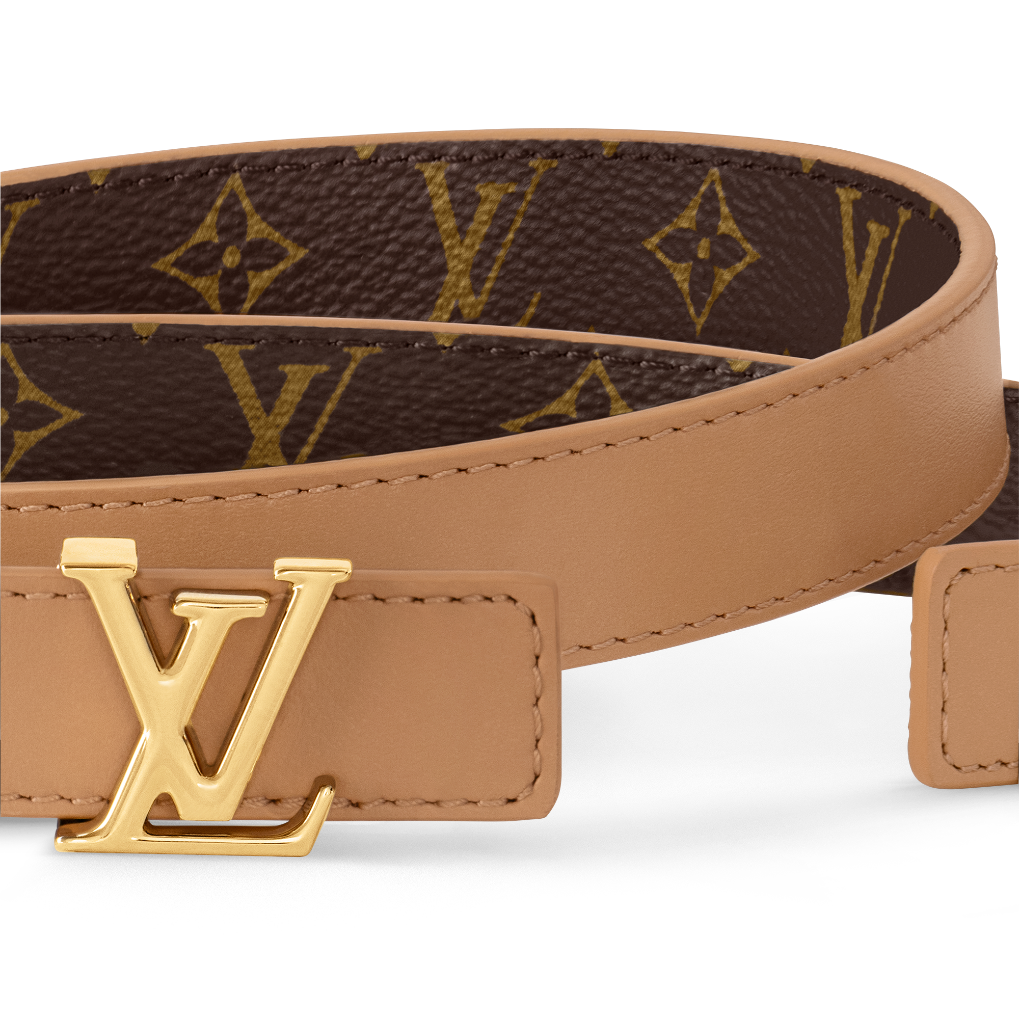 Cinturón reversible LV Iconic de 2 cm Lona Monogram Mujer Accesorios Cinturones | LOUIS VUITTON (Zoom de producto)