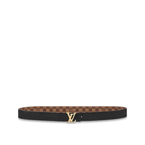 Cinturón reversible LV Iconic de 2,5 cm Lona Damier Ebène Mujer Accesorios Nuevo esta temporada | LOUIS VUITTON (Zoom de producto)