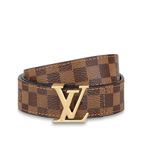 Cinturón reversible LV Iconic de 2,5 cm Lona Damier Ebène Mujer Accesorios Nuevo esta temporada | LOUIS VUITTON (Zoom de producto)