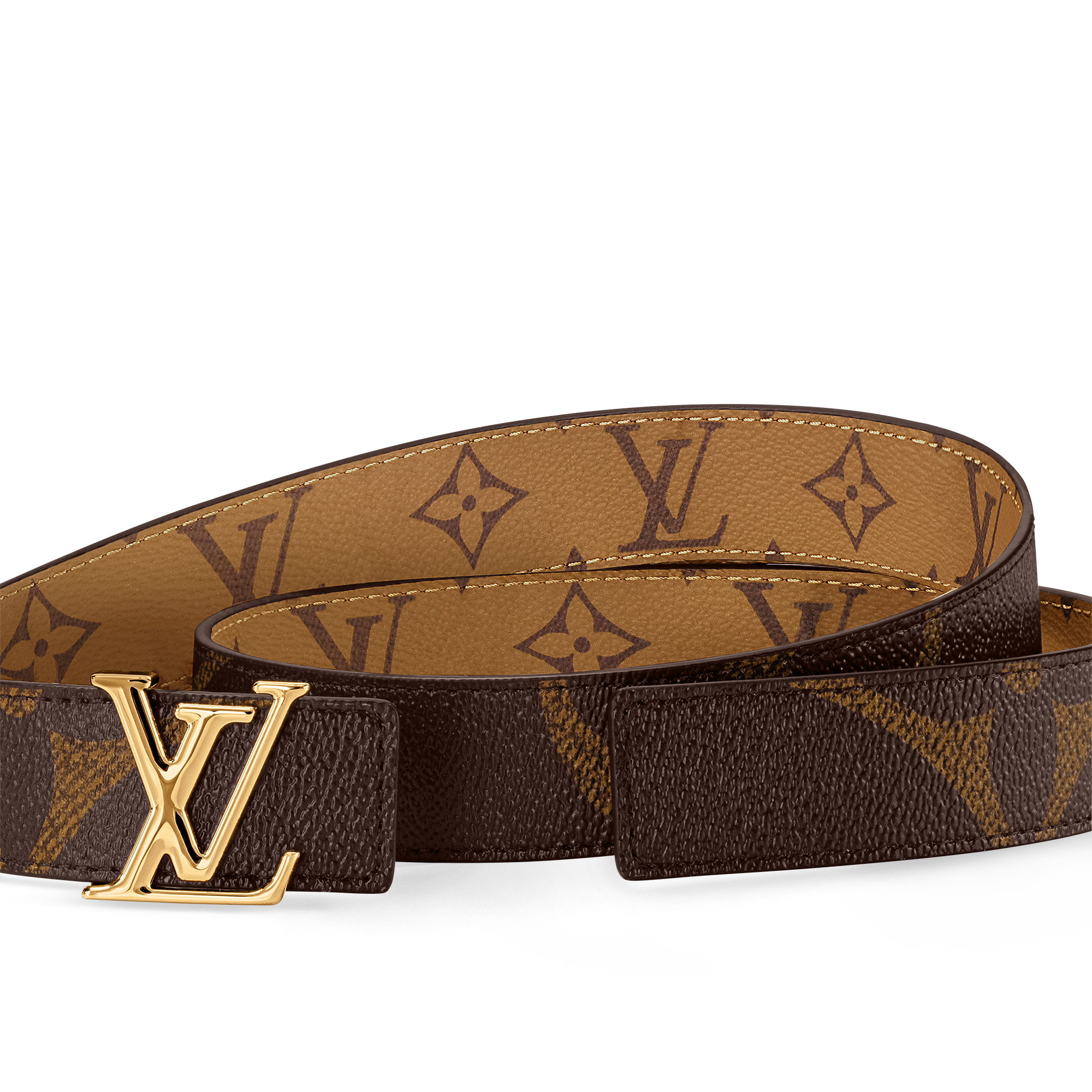 Cinturón reversible LV Iconic de 3 cm Lona Monogram Mujer Accesorios Cinturones | LOUIS VUITTON (Zoom de producto)