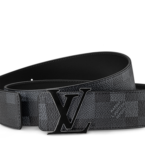 Cinturón reversible LV Initiales Damoflage de 4 cm Damoflage Hombre Accesorios Cinturones | LOUIS VUITTON (Zoom de producto)