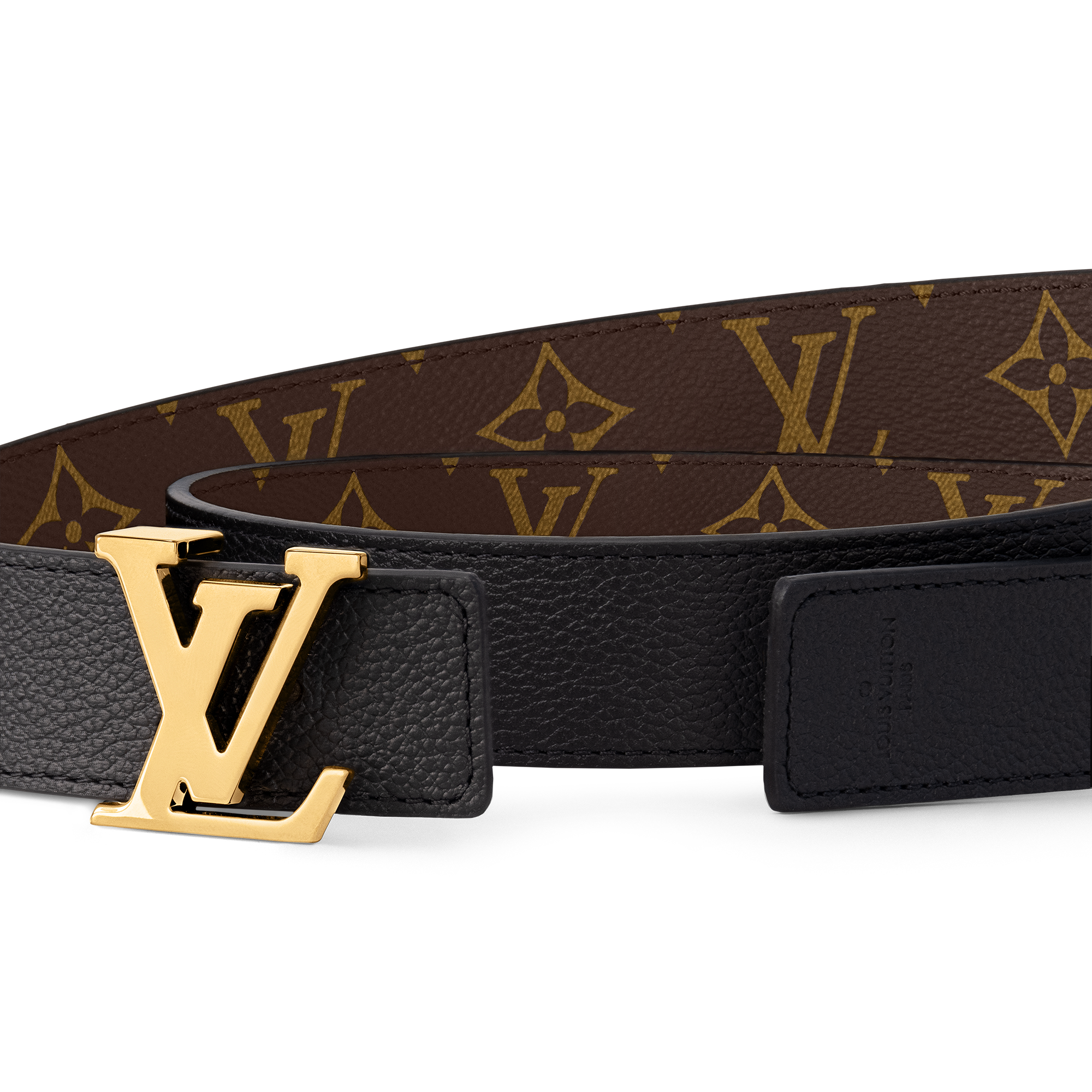 Cinturón reversible LV Initiales de 3 cm Lona Monogram Mujer Accesorios Cinturones | LOUIS VUITTON (Zoom de producto)