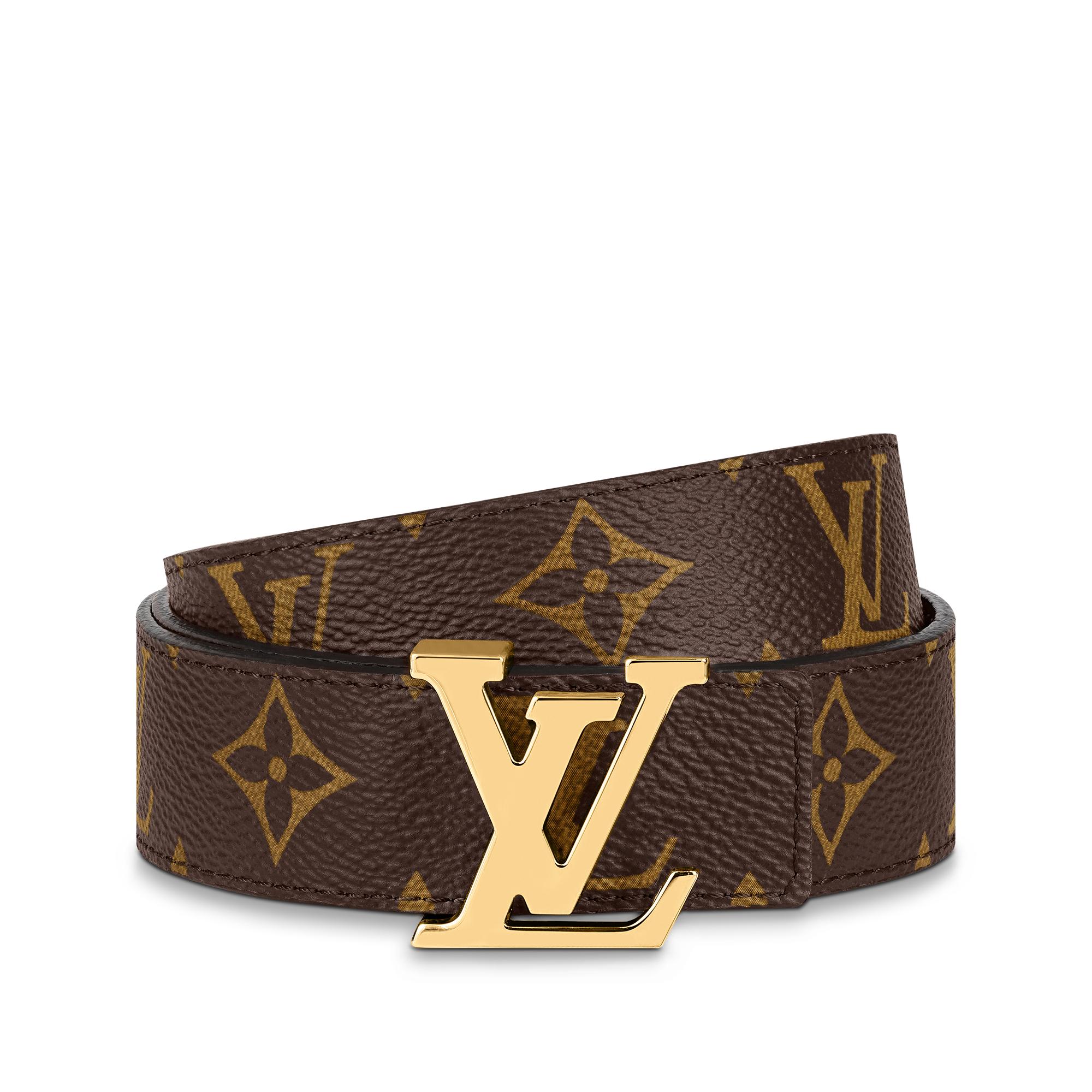 Cinturón reversible LV Initiales de 3 cm Lona Monogram Mujer Accesorios Cinturones | LOUIS VUITTON (Zoom de producto)