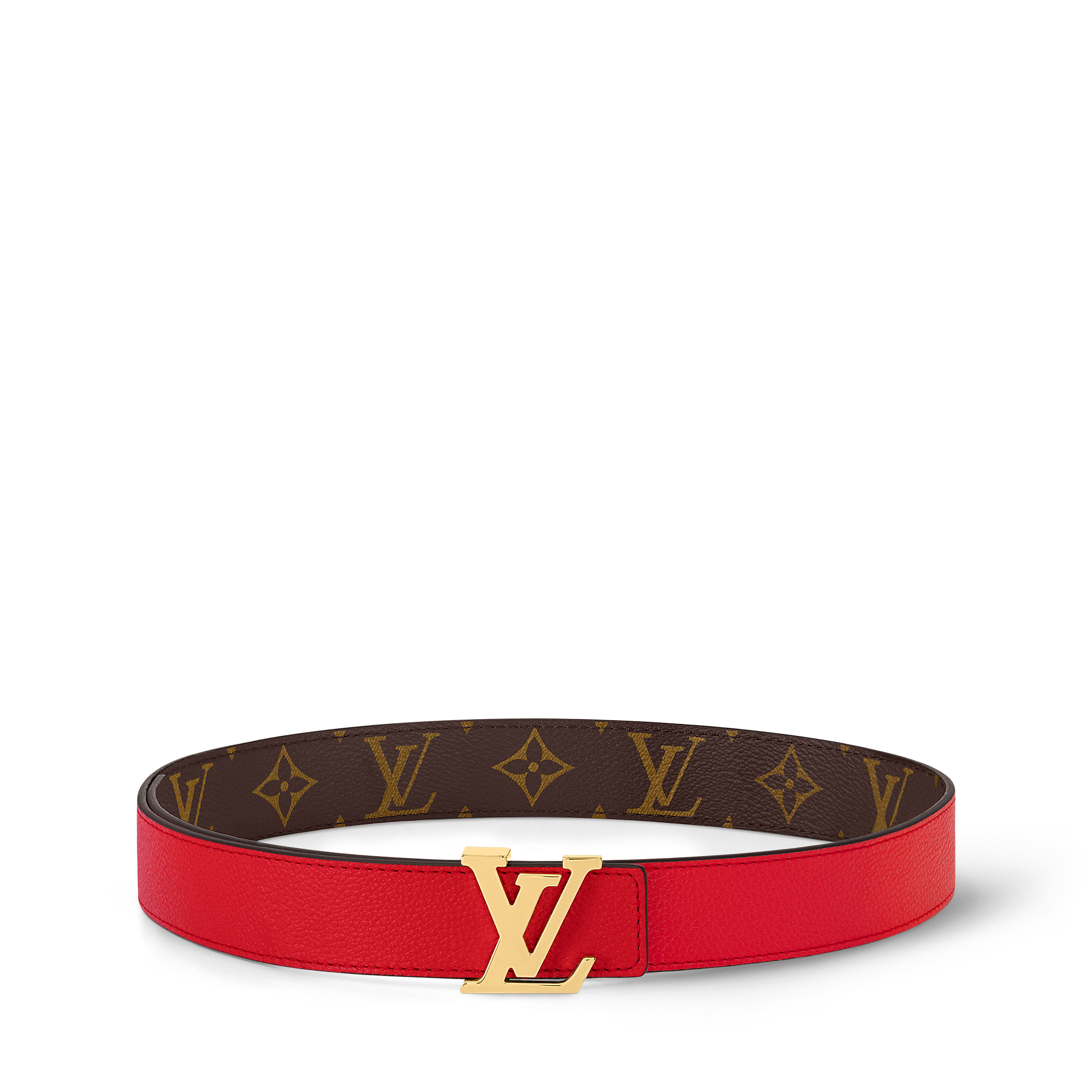 Cinturón reversible LV Initiales de 3 cm Lona Monogram Mujer Accesorios Cinturones | LOUIS VUITTON (Zoom de producto)