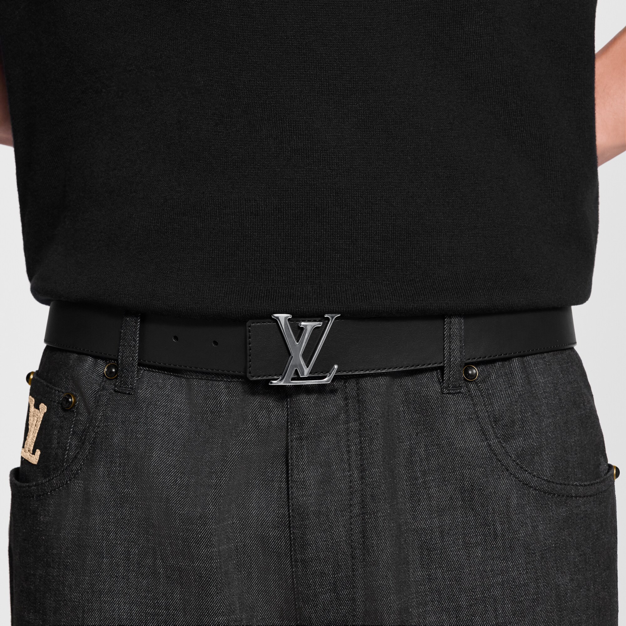 Cinturón reversible LV Initiales de 3,5 cm  Hombre Accesorios Cinturones | LOUIS VUITTON (Zoom de producto)