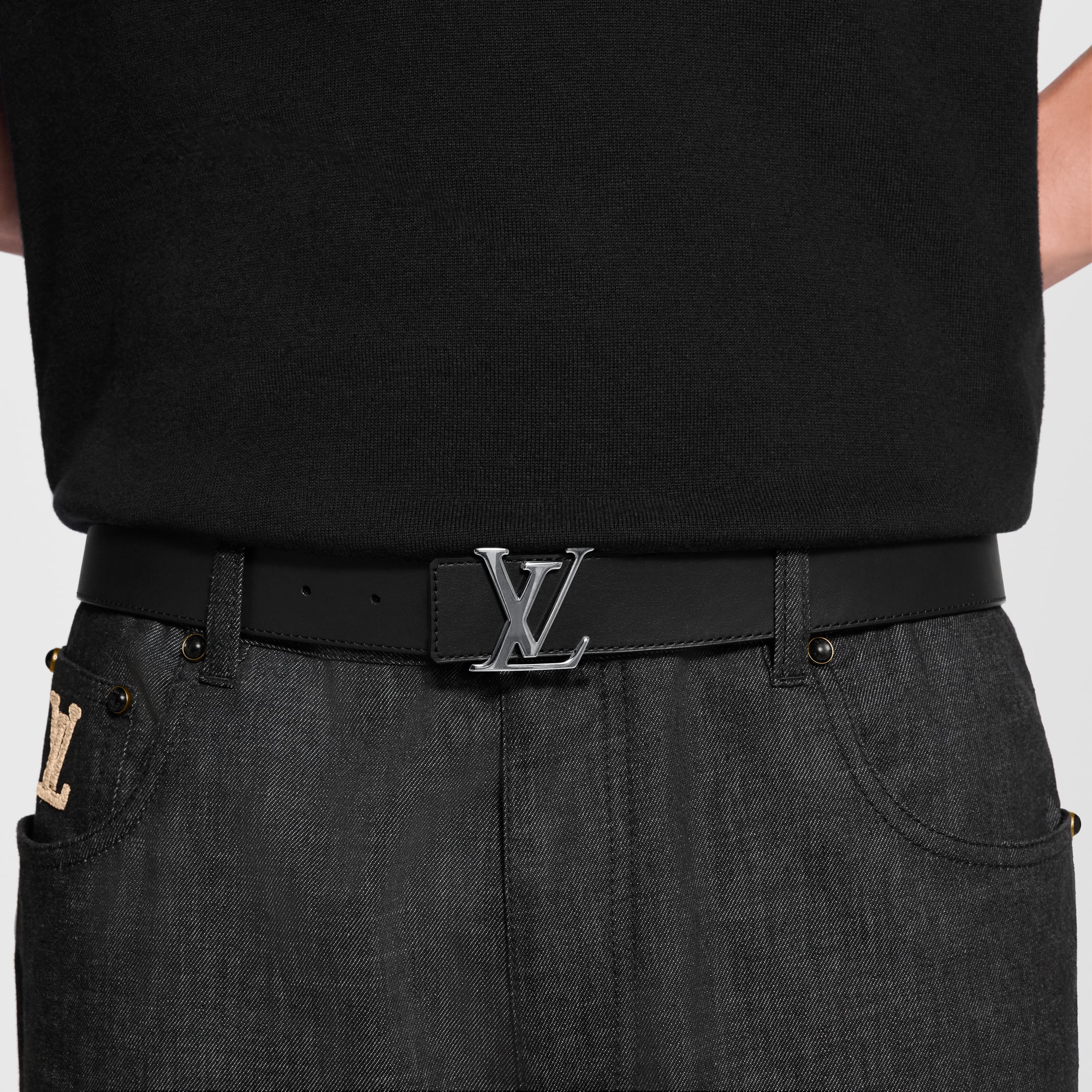 Cinturón reversible LV Initiales de 3,5 cm  Hombre Accesorios Cinturones | LOUIS VUITTON (Zoom de producto)