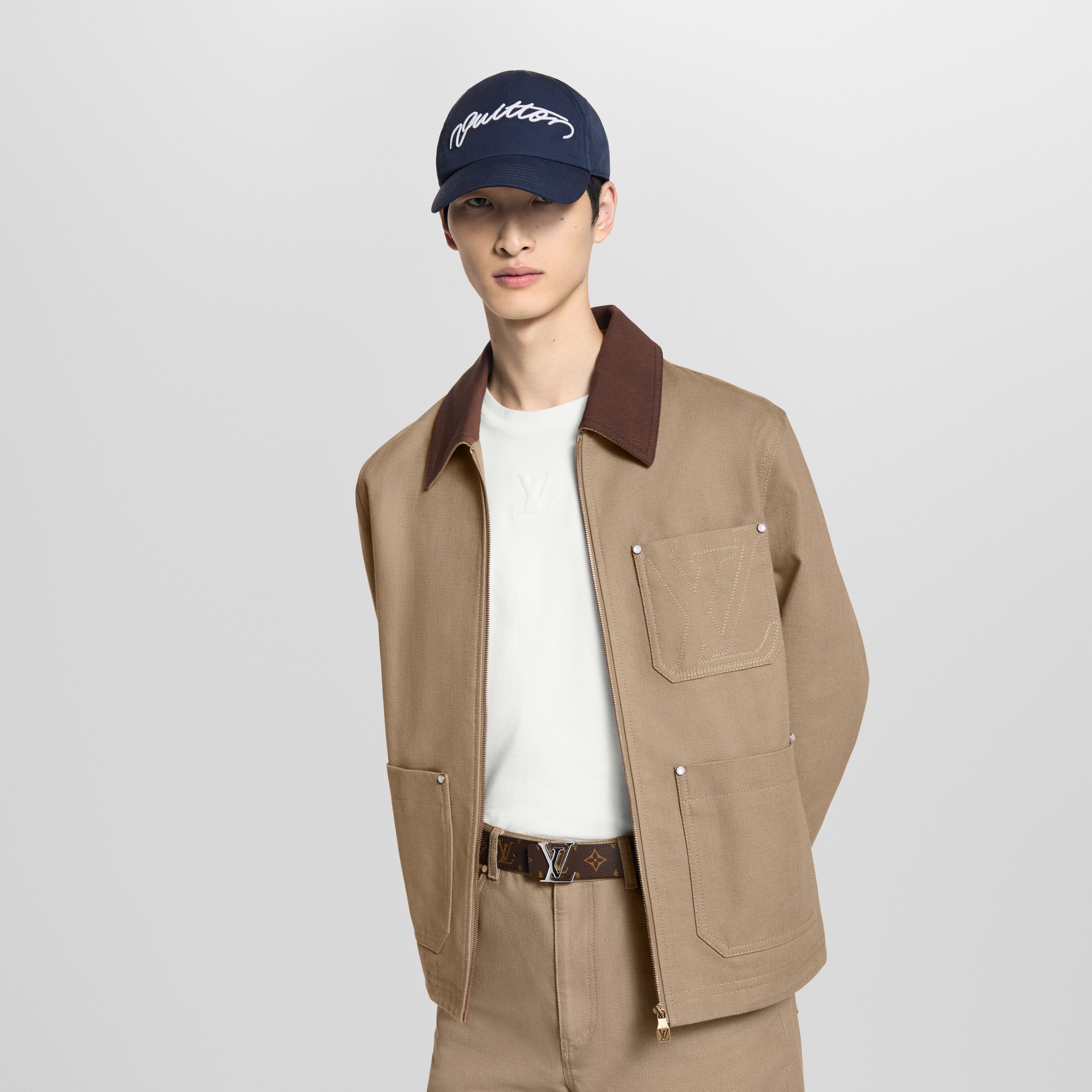 Cinturón reversible LV Initiales de 3,5 cm  Regalos de Navidad Regalos para él } | LOUIS VUITTON (Zoom de producto)