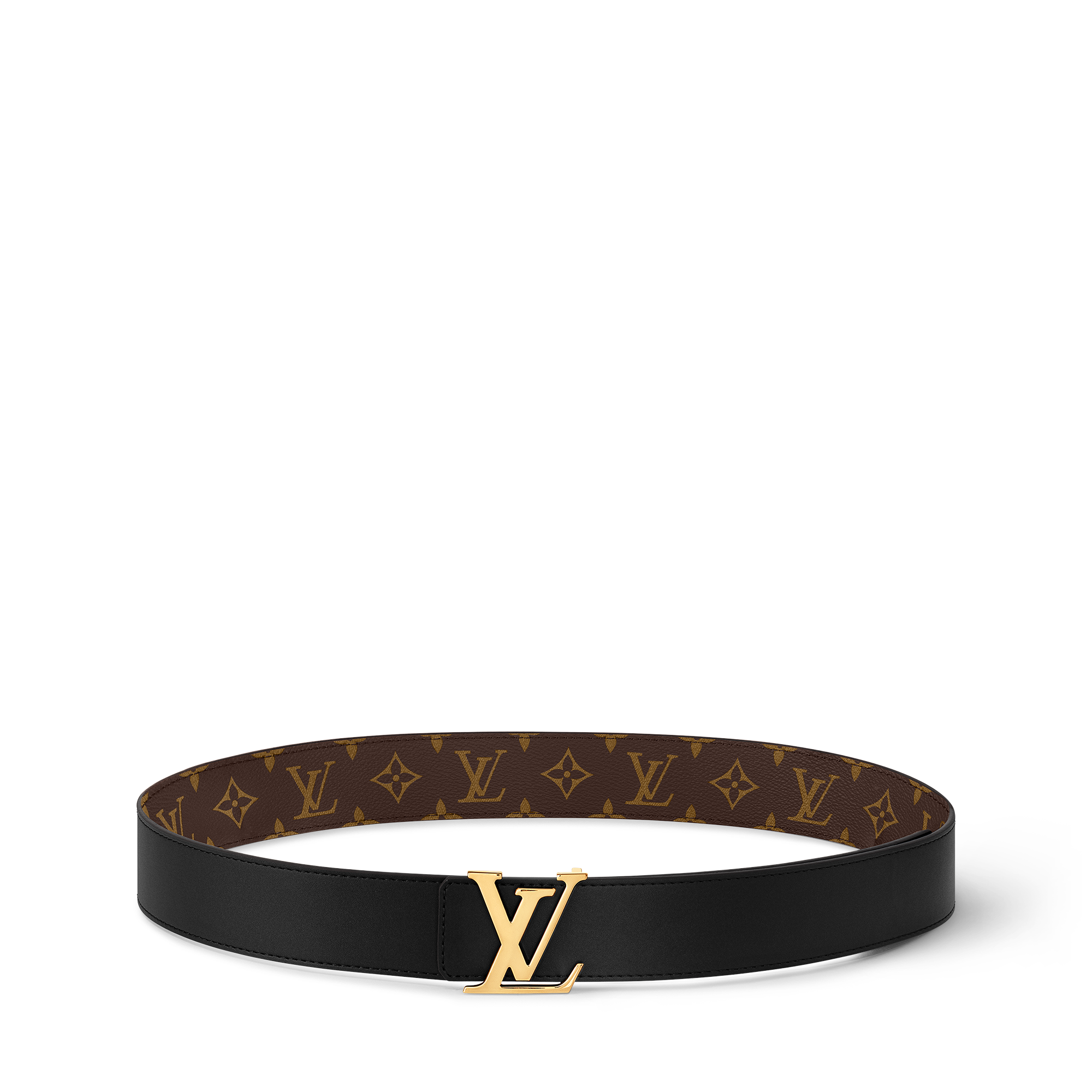 Cinturón reversible LV Initiales de 4 cm Lona Monogram Mujer Accesorios Cinturones | LOUIS VUITTON (Zoom de producto)