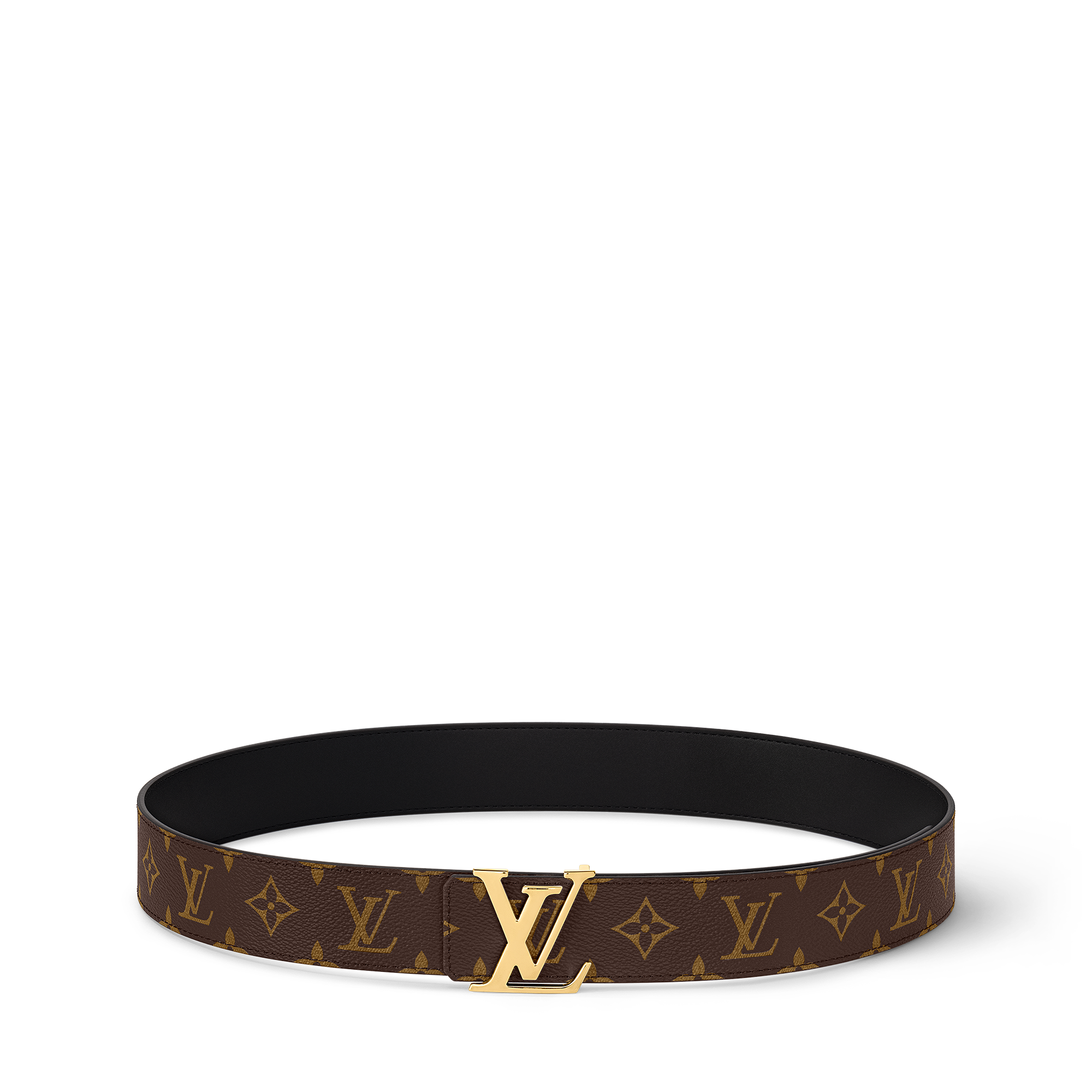 Cinturón reversible LV Initiales de 4 cm Lona Monogram Mujer Accesorios Cinturones | LOUIS VUITTON (Zoom de producto)