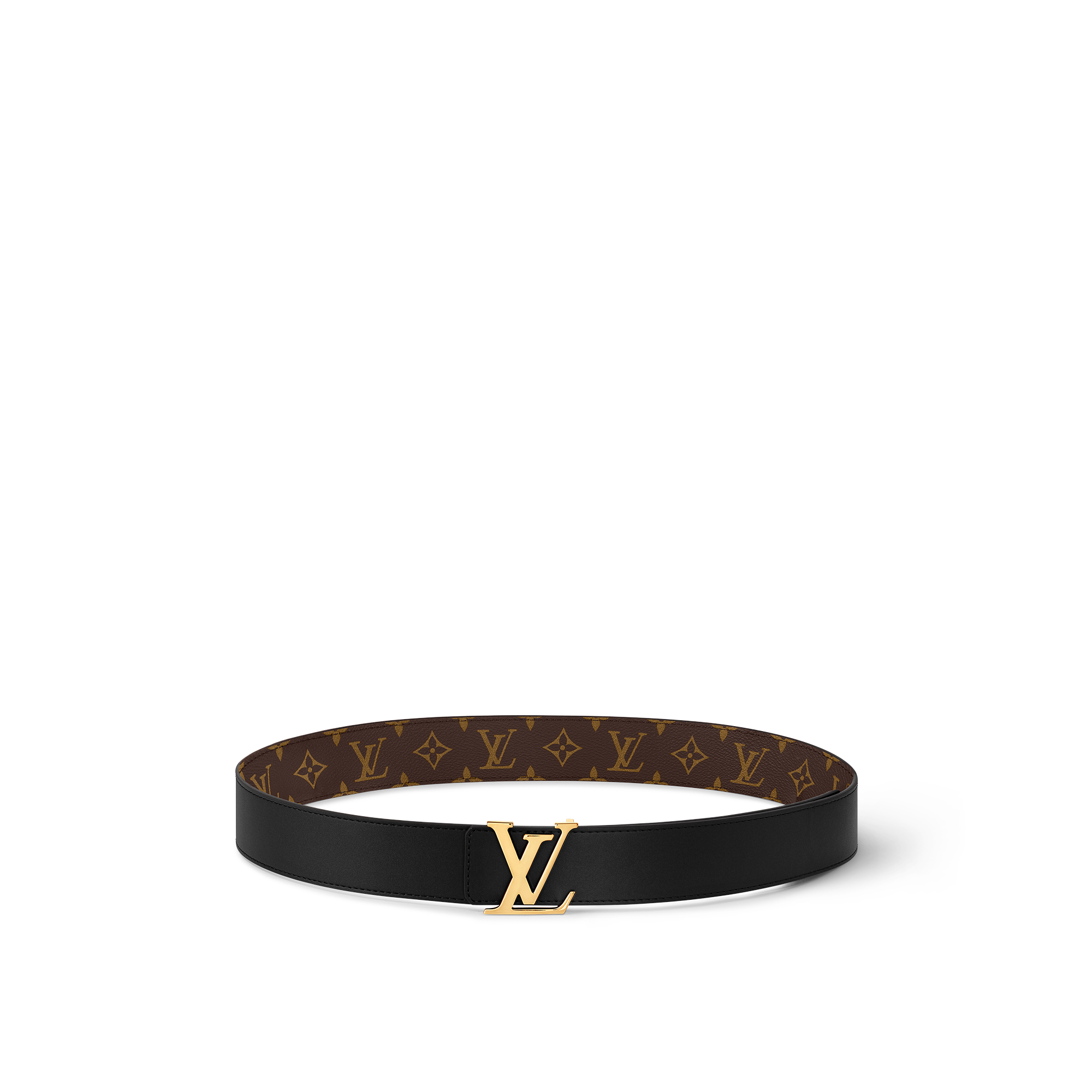 Cinturón reversible LV Initiales de 4 cm Lona Monogram Mujer Accesorios Cinturones | LOUIS VUITTON (Zoom de producto)