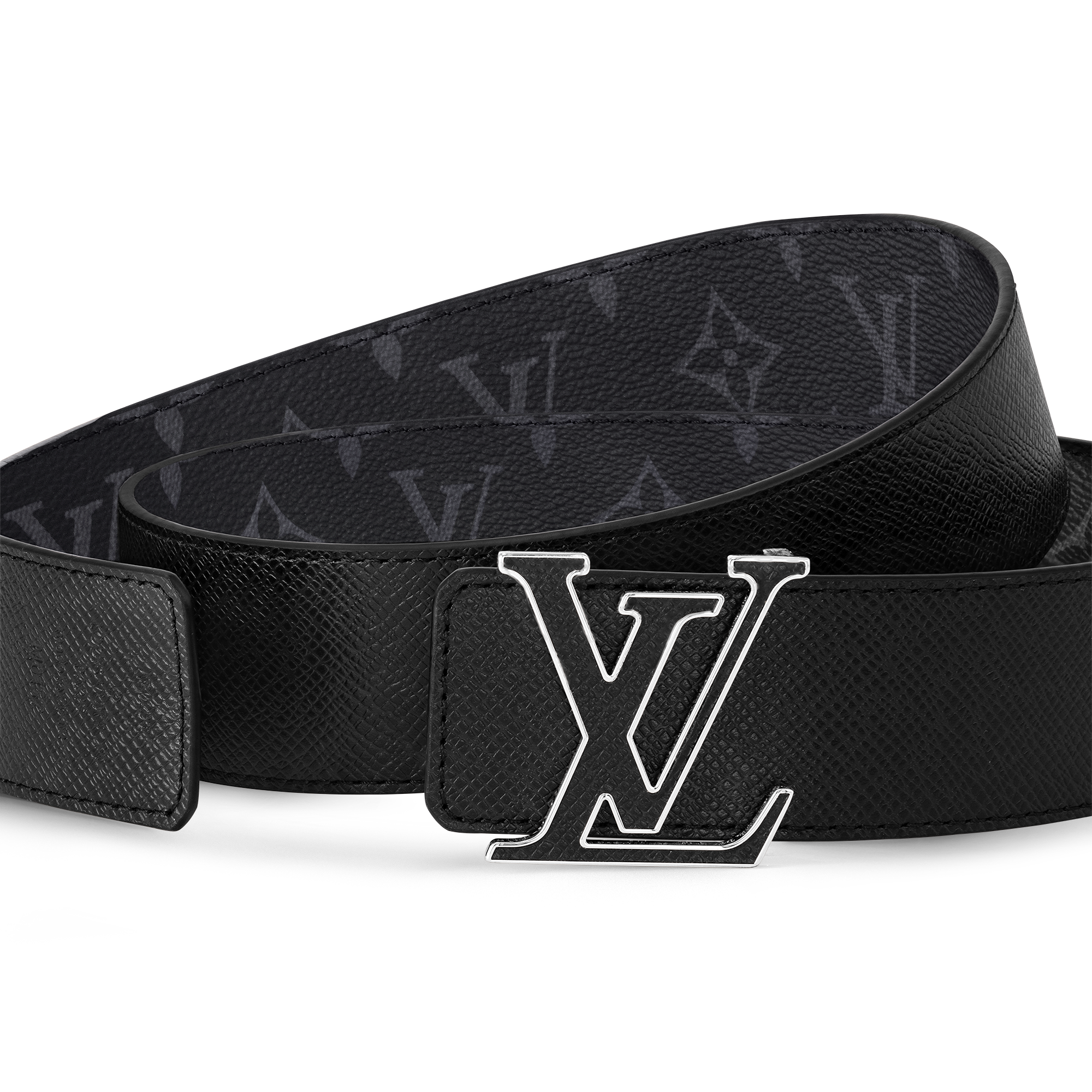 Cinturón reversible LV Initiales de 4 cm Taigarama Hombre Accesorios Cinturones | LOUIS VUITTON (Zoom de producto)