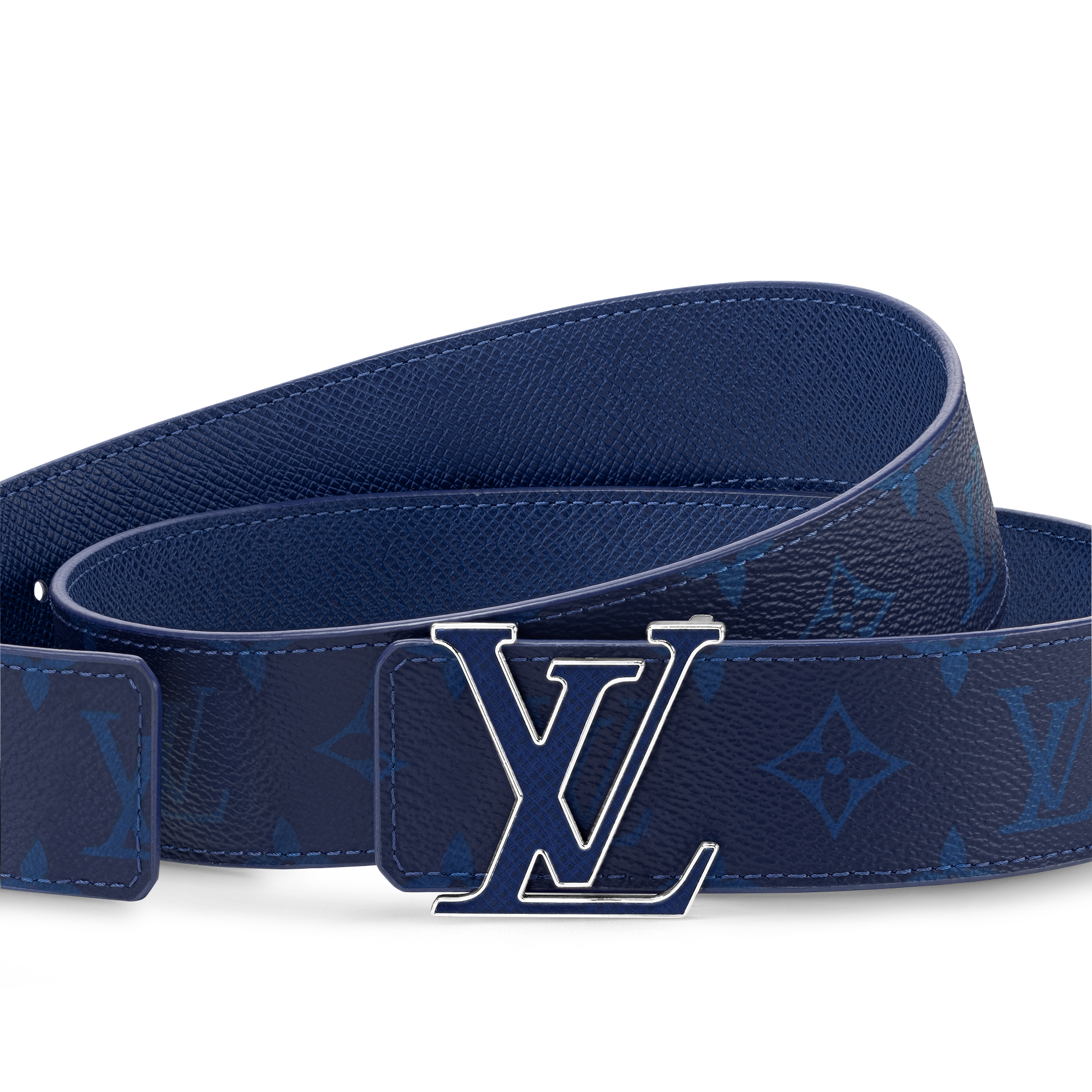 Cinturón reversible LV Initiales de 4 cm Taigarama Hombre Accesorios Cinturones | LOUIS VUITTON (Zoom de producto)