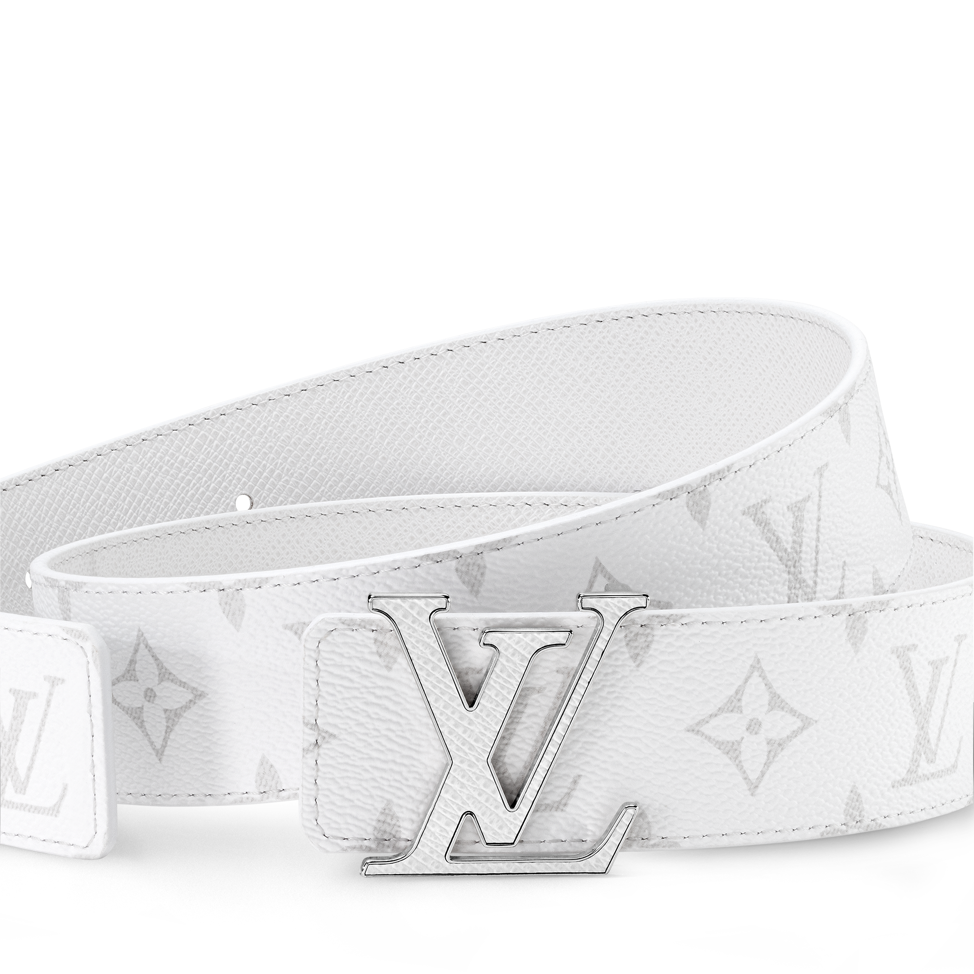 Cinturón reversible LV Initiales de 4 cm Taigarama Hombre Accesorios Cinturones | LOUIS VUITTON (Zoom de producto)