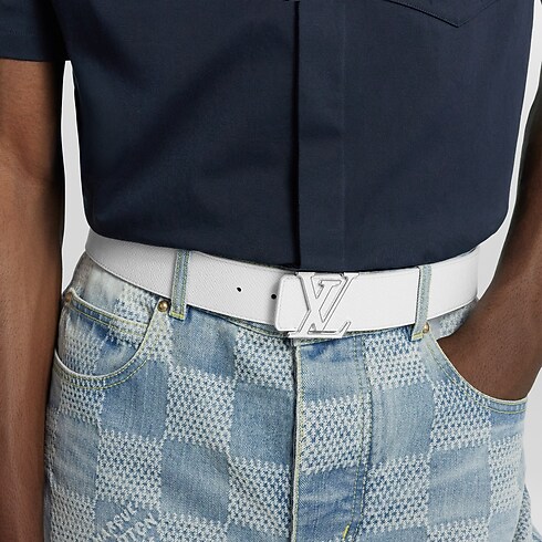 Cinturón reversible LV Initiales de 4 cm Taigarama Hombre Accesorios Cinturones | LOUIS VUITTON (Zoom de producto)