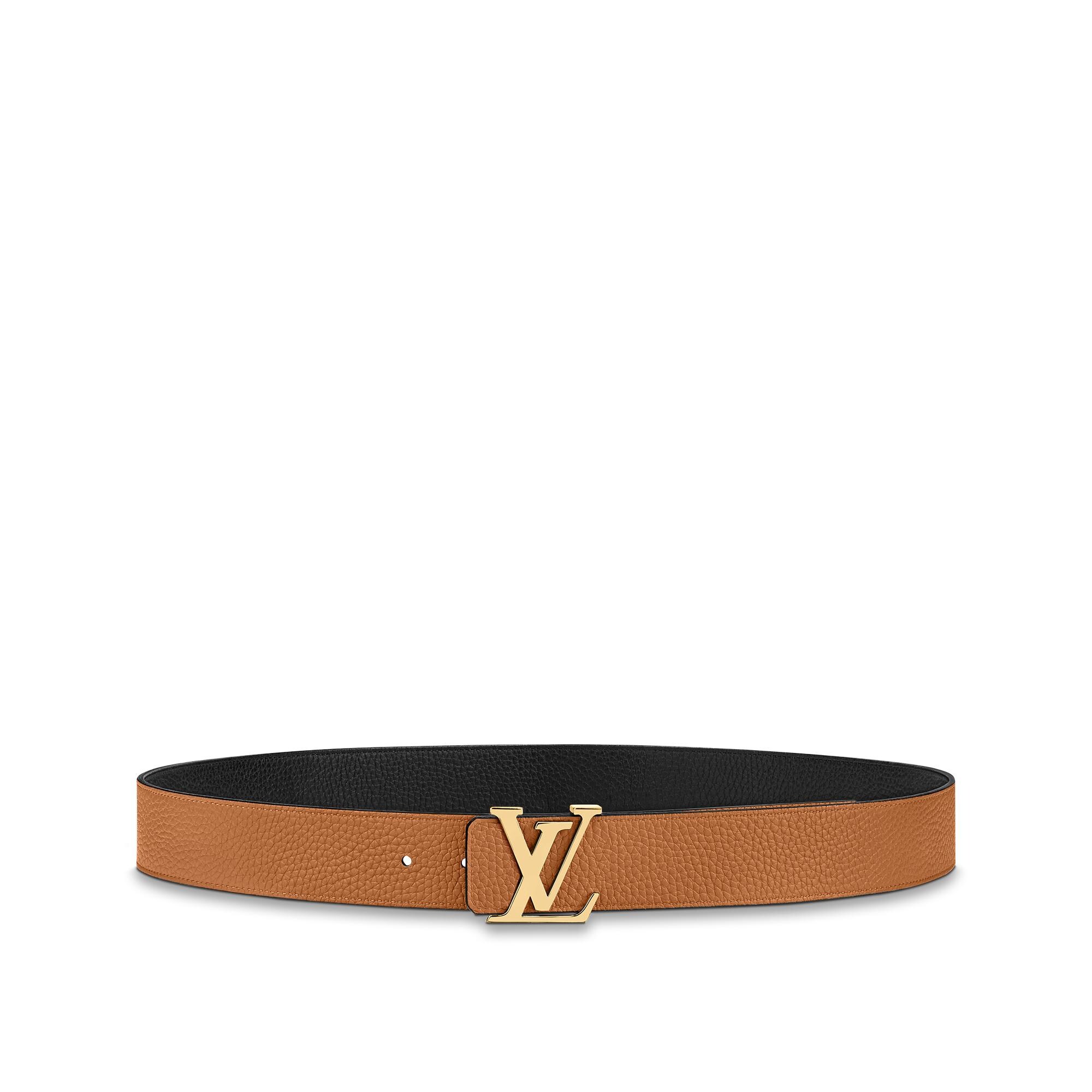 Cinturón reversible LV Initiales de 4 cm Piel Taurillon Hombre Accesorios Cinturones | LOUIS VUITTON (Zoom de producto)