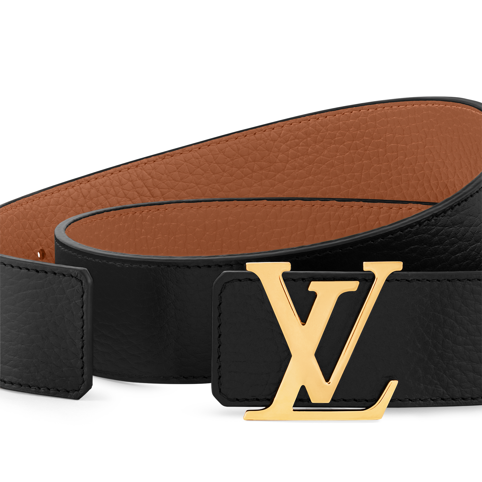 Cinturón reversible LV Initiales de 4 cm Piel Taurillon Hombre Accesorios Cinturones | LOUIS VUITTON (Zoom de producto)
