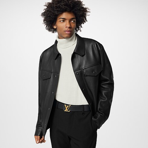 Cinturón reversible LV Initiales de 4 cm Piel Taurillon Hombre Accesorios Cinturones | LOUIS VUITTON (Zoom de producto)