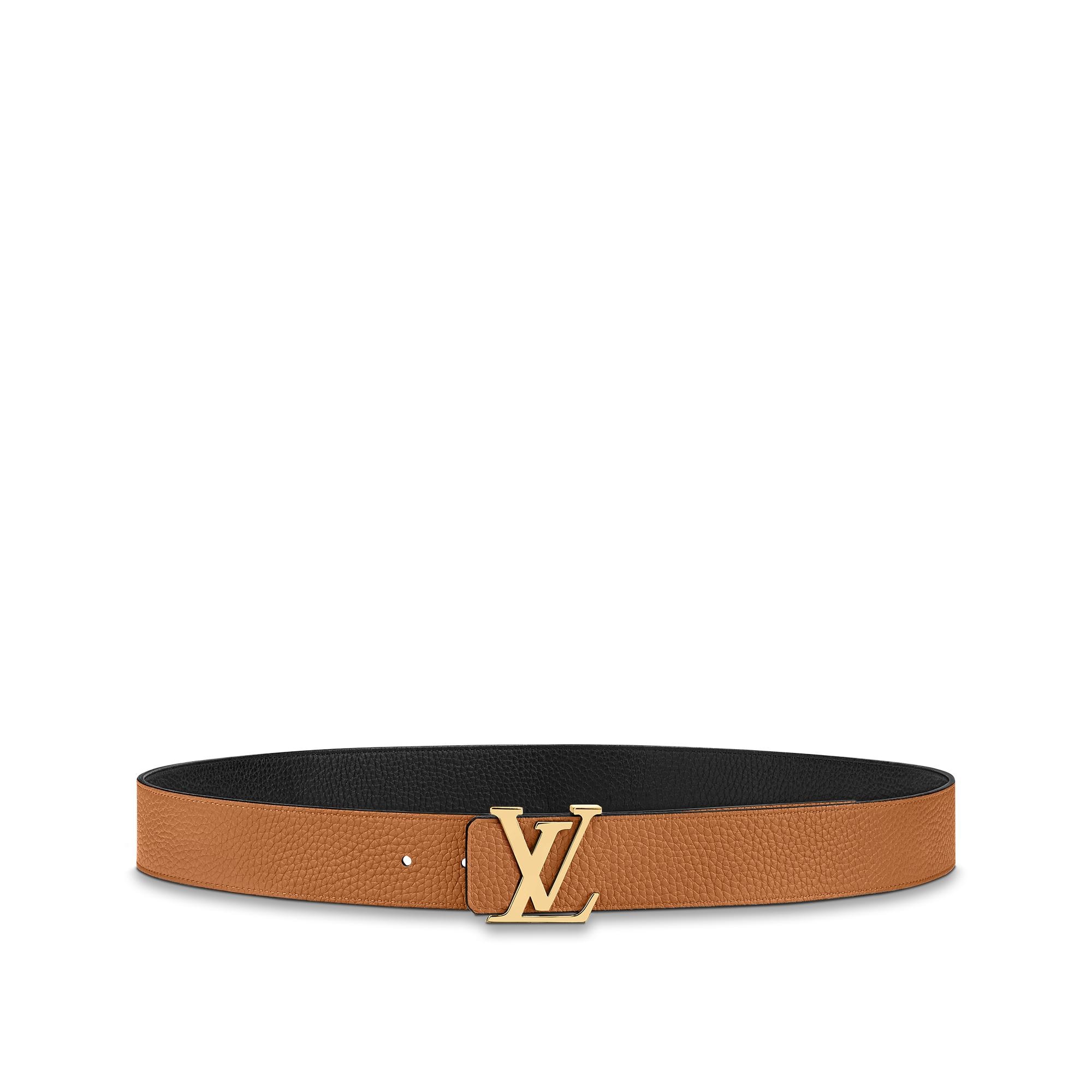 Cinturón reversible LV Initiales de 4 cm Piel Taurillon Hombre Accesorios Cinturones | LOUIS VUITTON (Zoom de producto)