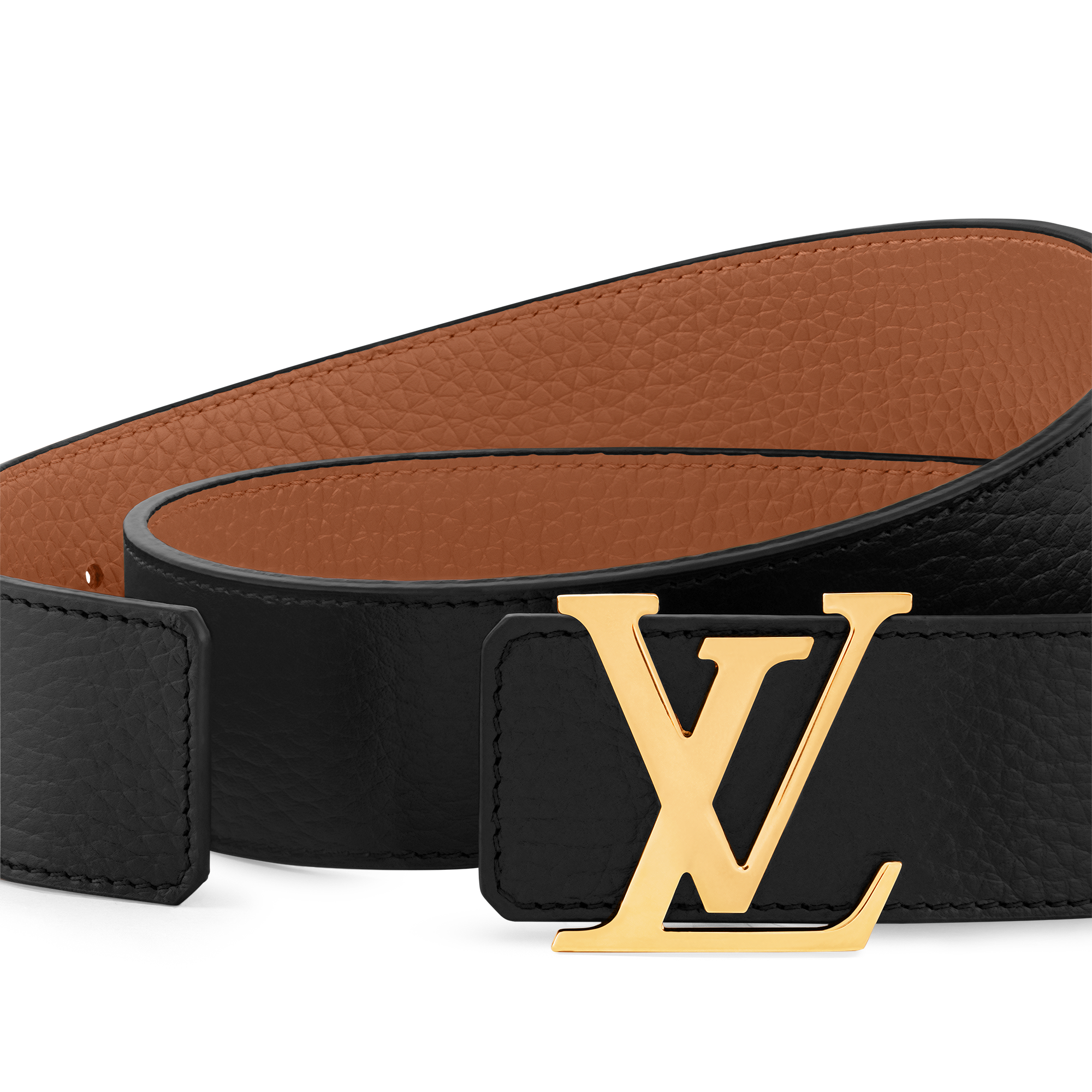 Cinturón reversible LV Initiales de 4 cm Piel Taurillon Hombre Accesorios Cinturones | LOUIS VUITTON (Zoom de producto)