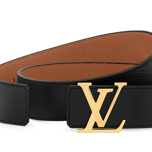Cinturón reversible LV Initiales de 4 cm Piel Taurillon Hombre Accesorios Cinturones | LOUIS VUITTON (Zoom de producto)