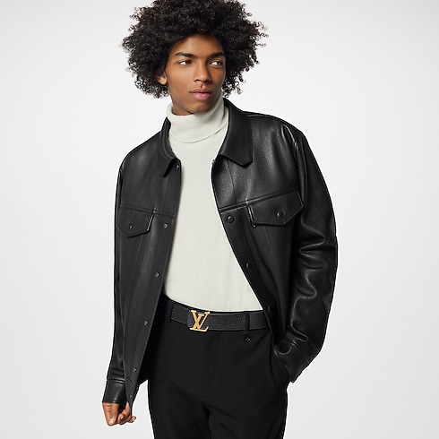 Cinturón reversible LV Initiales de 4 cm Piel Taurillon Hombre Accesorios Cinturones | LOUIS VUITTON (Zoom de producto)