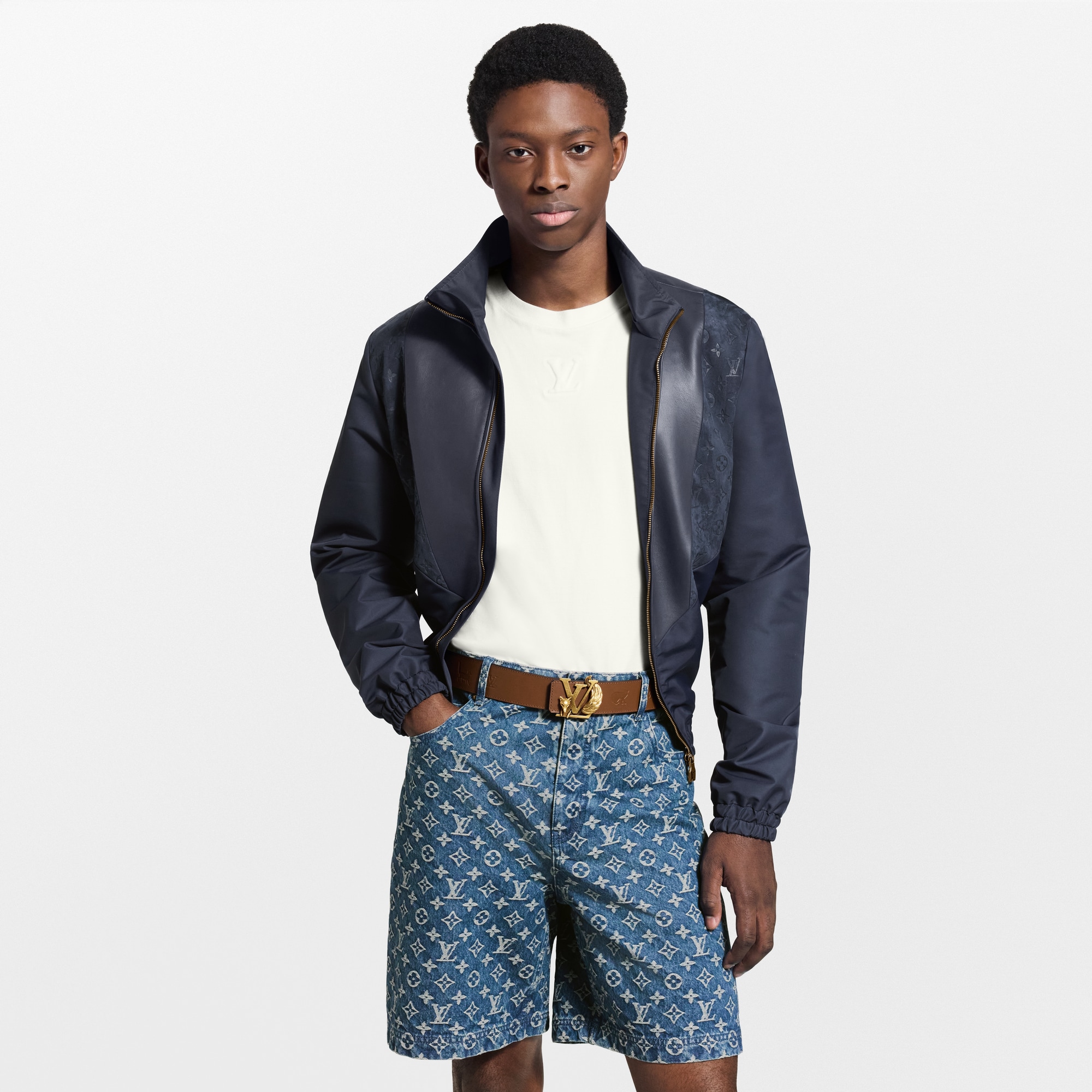 Cinturón reversible LV Initiales Fox de 4 cm  Hombre Accesorios Cinturones | LOUIS VUITTON (Zoom de producto)